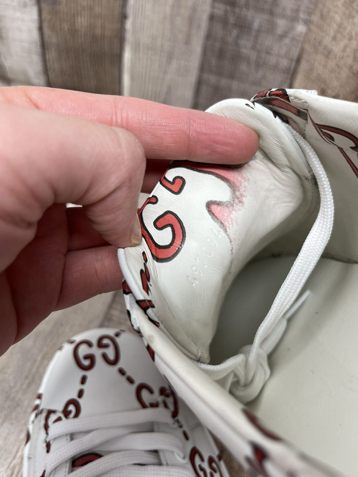 Gucci Gucci Ace Monogram GG All Over Print SIZE 10 Gucci Size US 10 / EU 43 - 8 Thumbnail