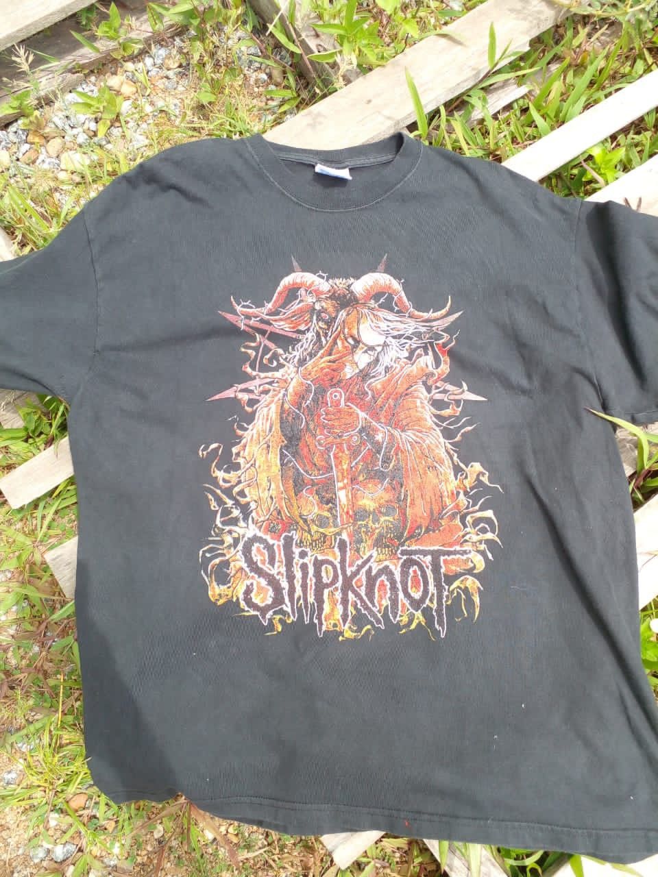 Band Tees T SHIRT BAND SLIPKNOT Size US XL / EU 56 / 4 - 7 Thumbnail