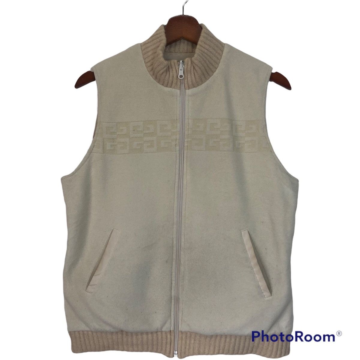 Givency Golf Reverseble sleeveless zipper jacket