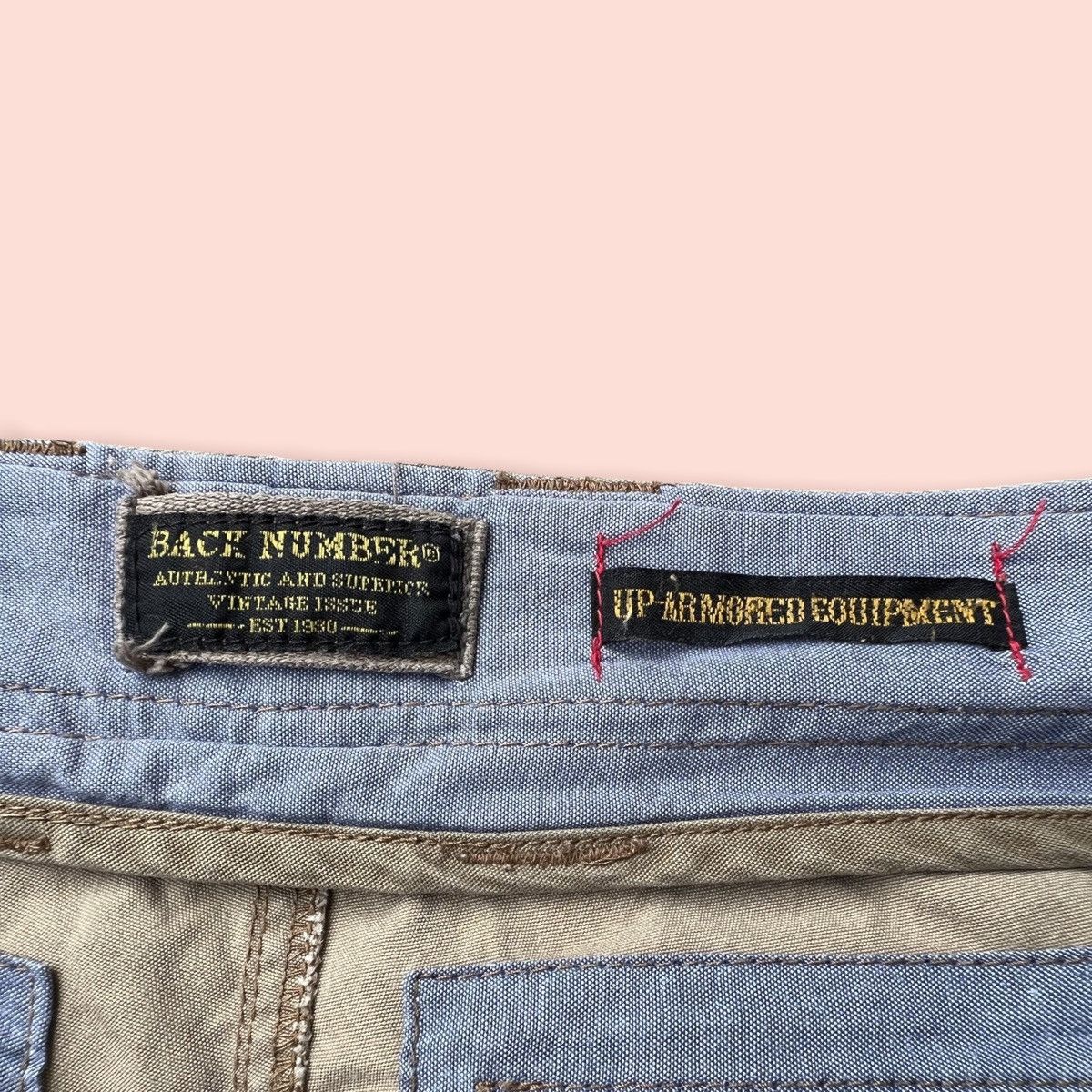 Japanese Brand VINTAGE BACK NUMBER UP ARMORED EQUIPMENT CARGO SHORTS Size US 31 - 9 Thumbnail