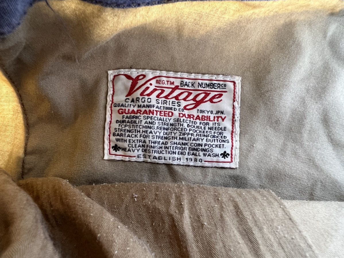 Japanese Brand VINTAGE BACK NUMBER UP ARMORED EQUIPMENT CARGO SHORTS Size US 31 - 15 Thumbnail