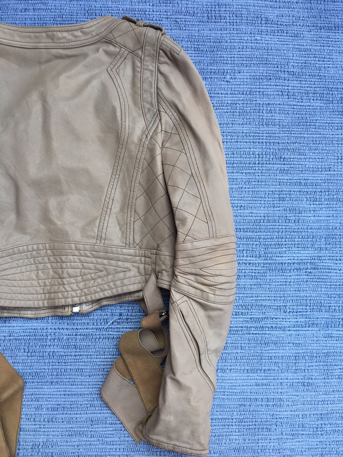 Japanese Brand aula aila leather jacket Size US XS / EU 42 / 0 - 9 Thumbnail
