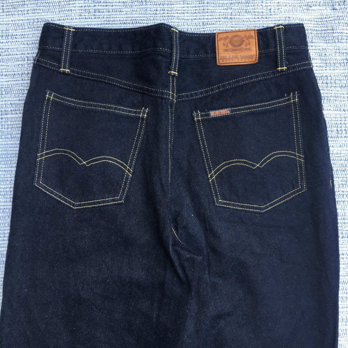 Indigo blue way boot cut jeans Size US 30 / EU 46 - 9 Thumbnail