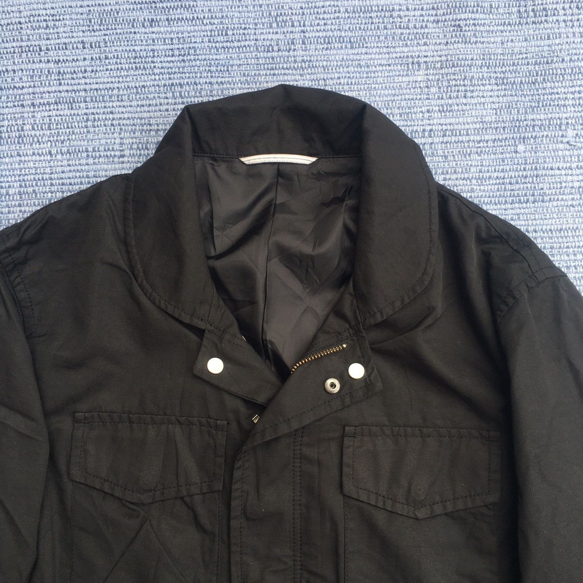 Comme Ca Ism black cotton jacket Size US M / EU 48-50 / 2 - 2 Thumbnail