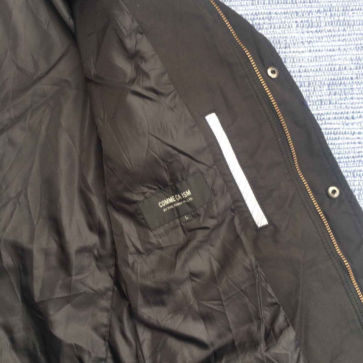 Comme Ca Ism black cotton jacket Size US M / EU 48-50 / 2 - 7 Thumbnail