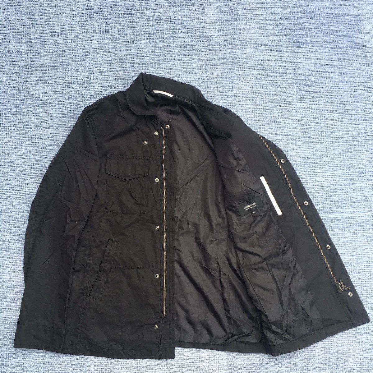 Comme Ca Ism black cotton jacket Size US M / EU 48-50 / 2 - 6 Thumbnail