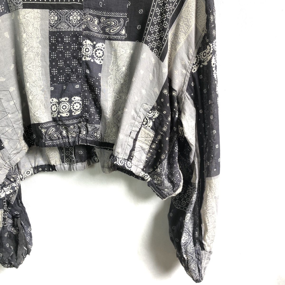 Beauty Beast × Japanese Brand Niko And Bandana Paisley Cropped Shirt Size L / US 10 / IT 46 - 5 Thumbnail