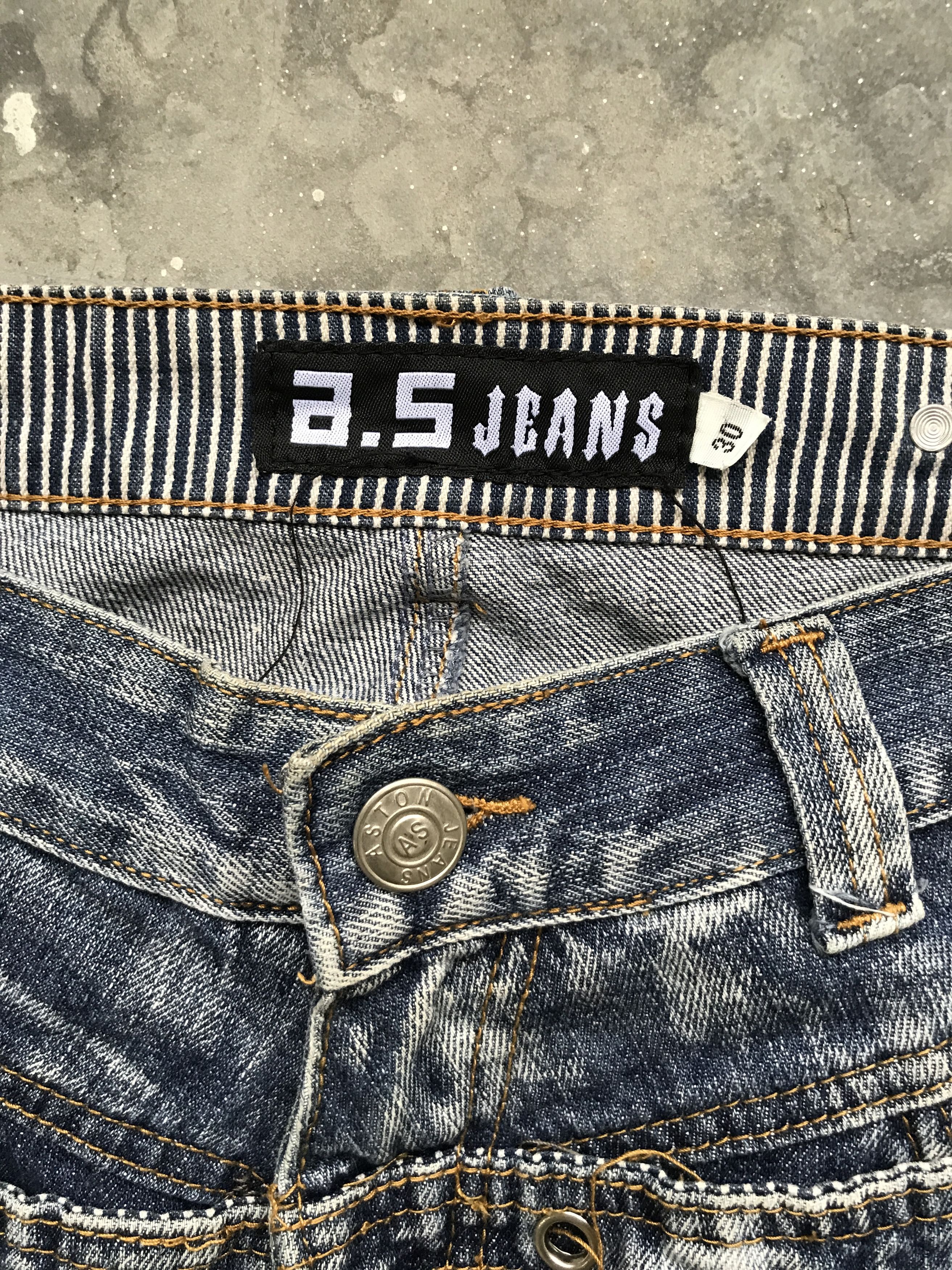 Japanese Brand CP48 AS Denim Double Vuja de Style Bondage Skinny Denim Size US 31 - 7 Thumbnail