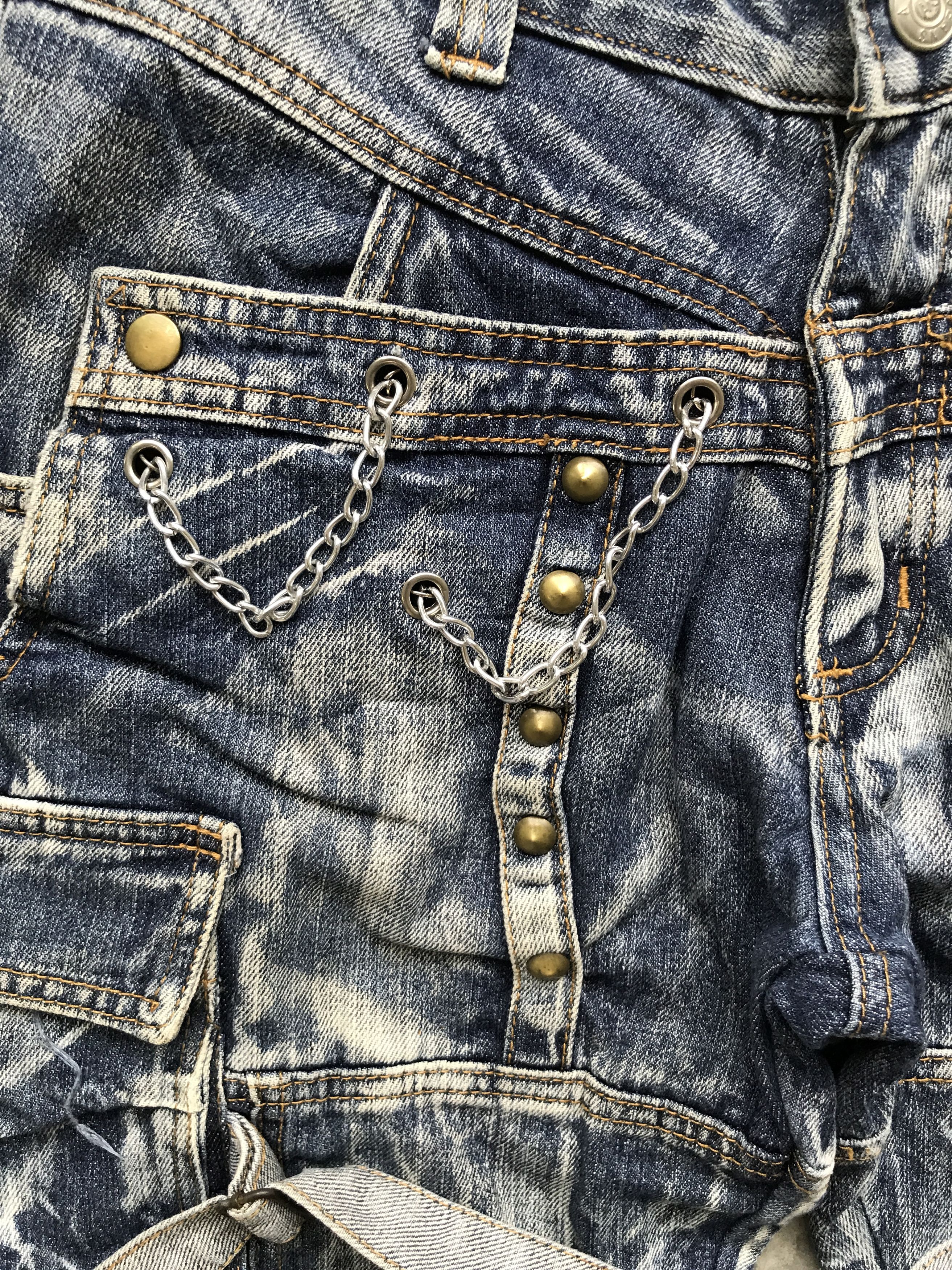 Japanese Brand CP48 AS Denim Double Vuja de Style Bondage Skinny Denim Size US 31 - 9 Thumbnail