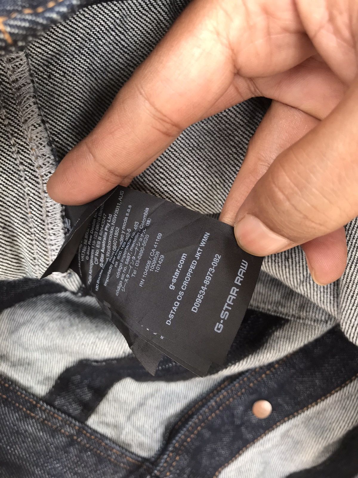 G-Star G-Star Raw Denim Cropped Jacket Size S / US 4 / IT 40 - 7 Thumbnail
