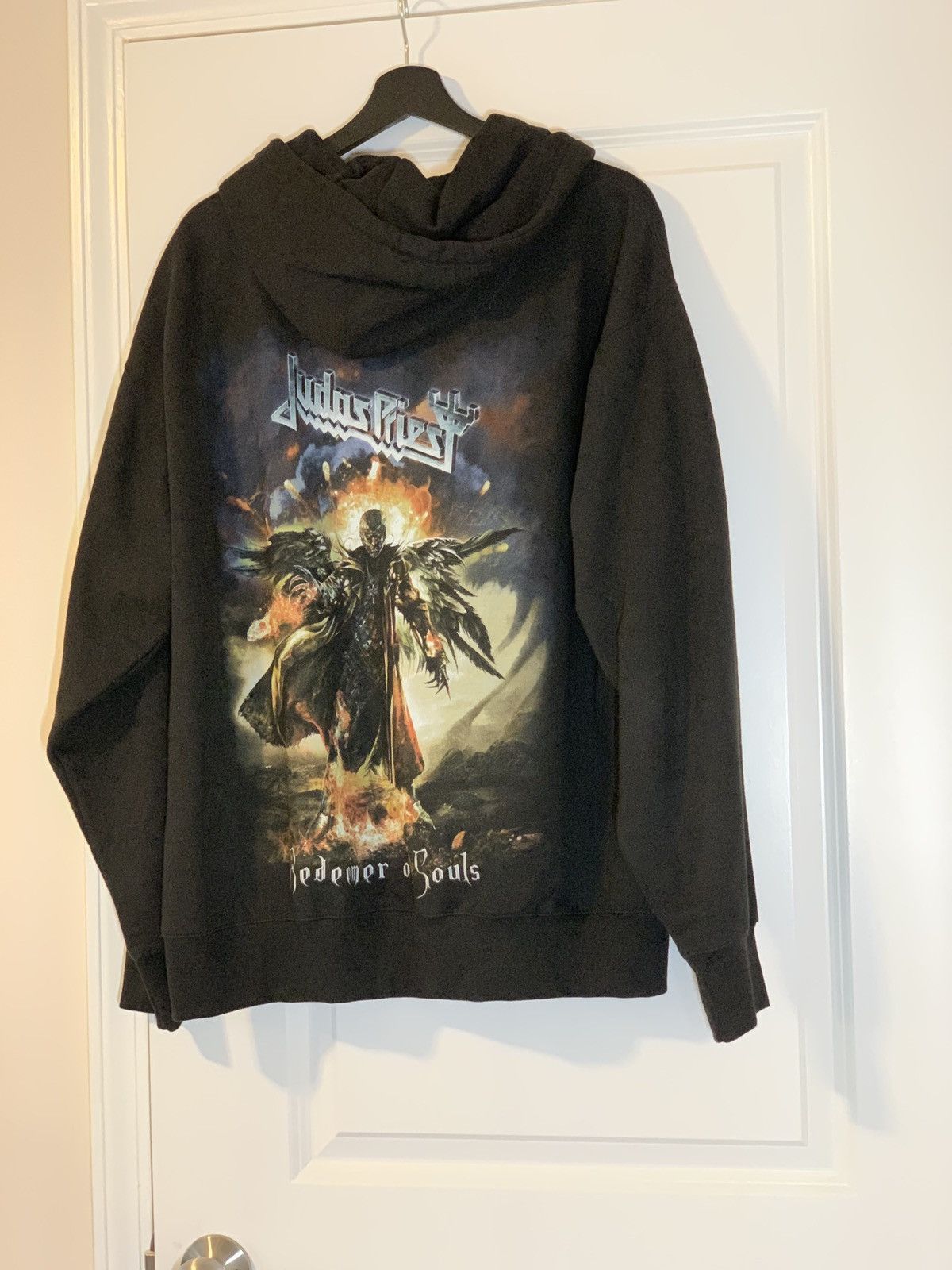 Judas Priest Judas Priest Redeemer of Souls Zip up Hoodie XL Grailed