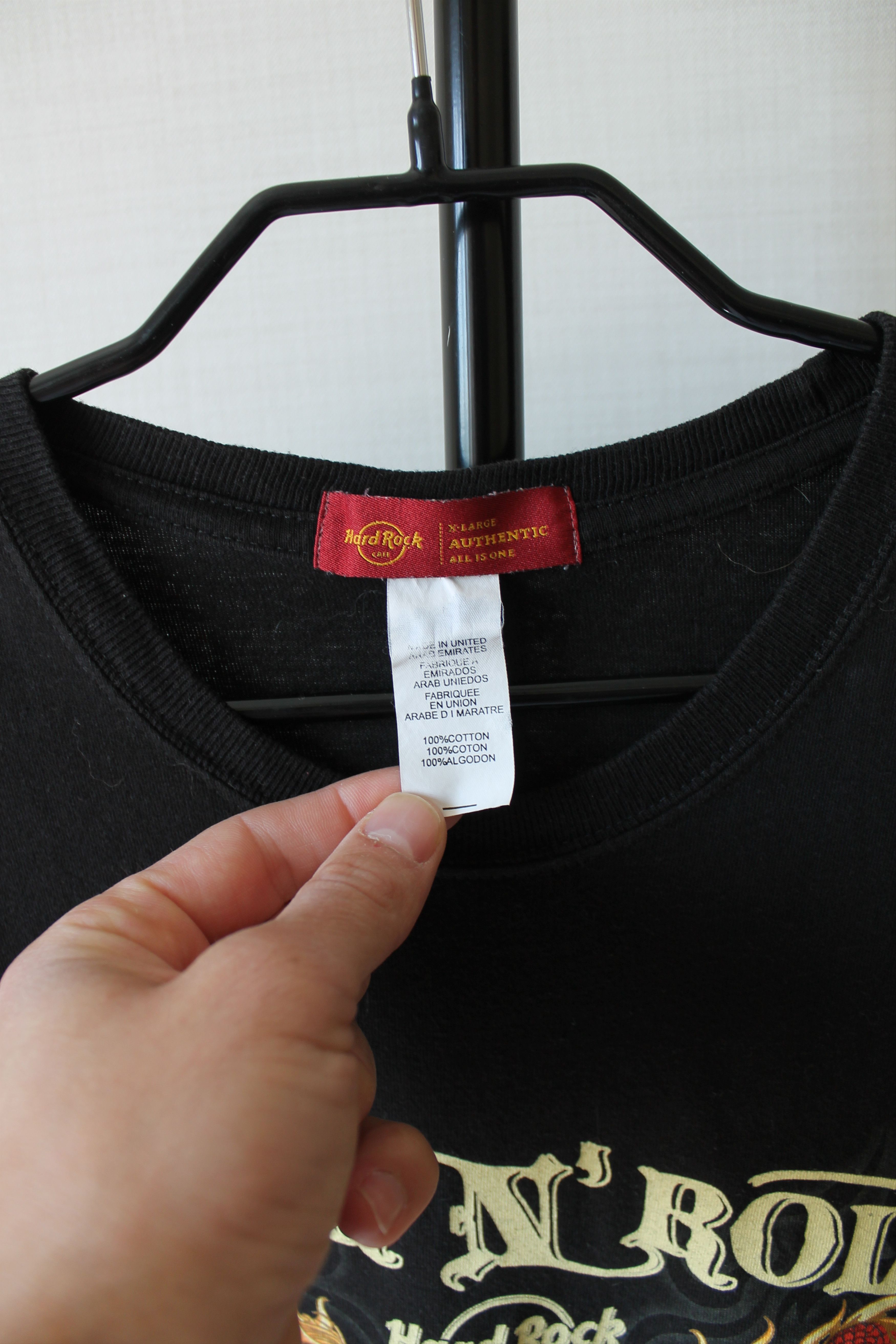 Hard Rock Cafe HARD Rock Cafe Amsterdam Vintgae Tee t Shirt Short Sleeve Size US XL / EU 56 / 4 - 3 Thumbnail