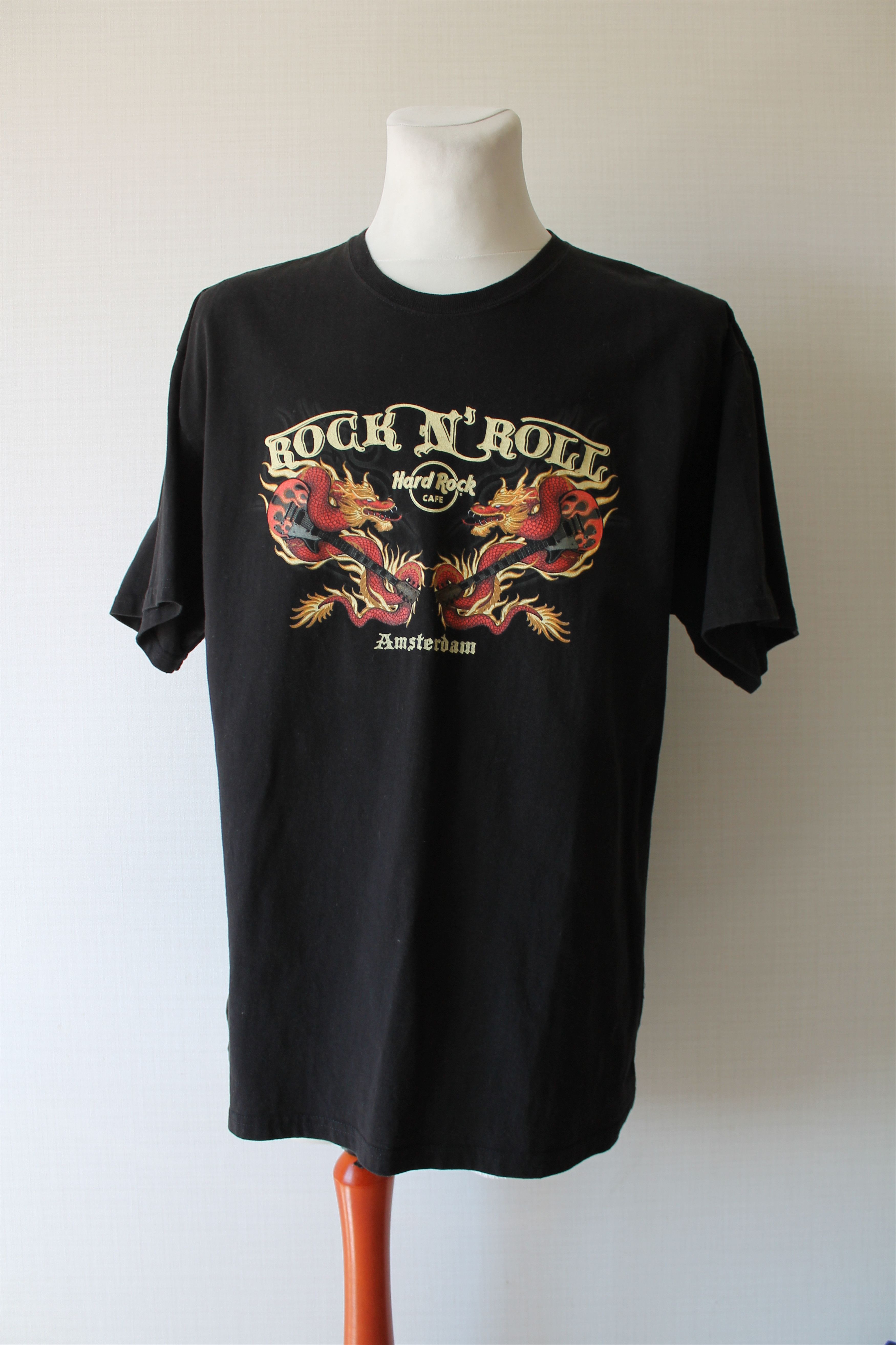 Hard Rock Cafe HARD Rock Cafe Amsterdam Vintgae Tee t Shirt Short Sleeve Size US XL / EU 56 / 4 - 7 Thumbnail