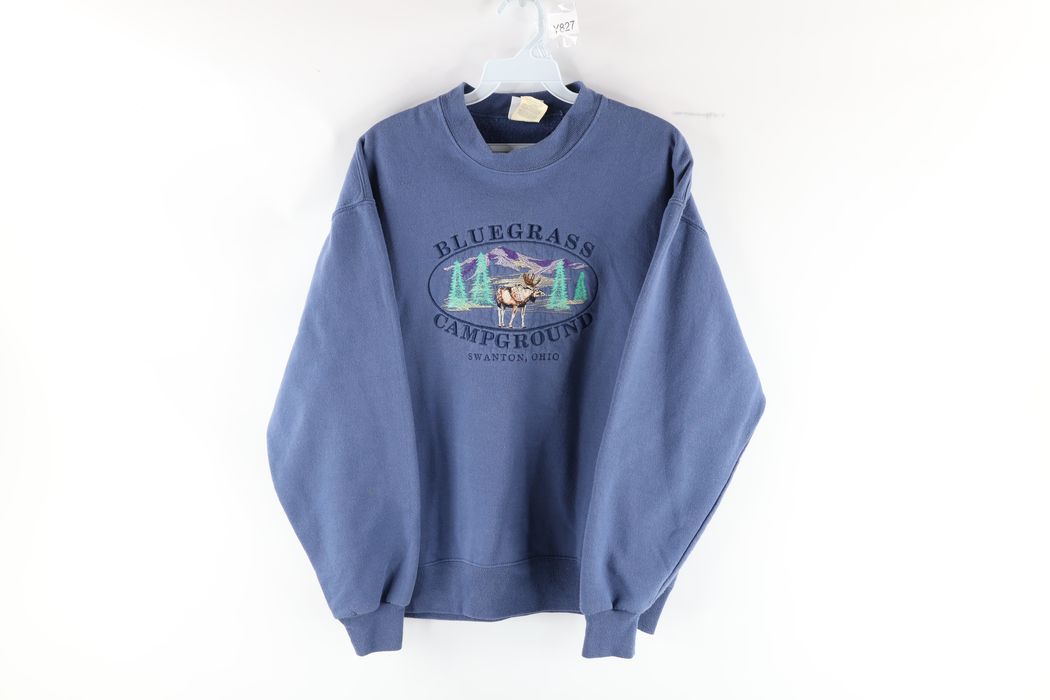 Vintage Vintage 90s Streetwear Bluegrass Campground Sweatshirt | Grailed