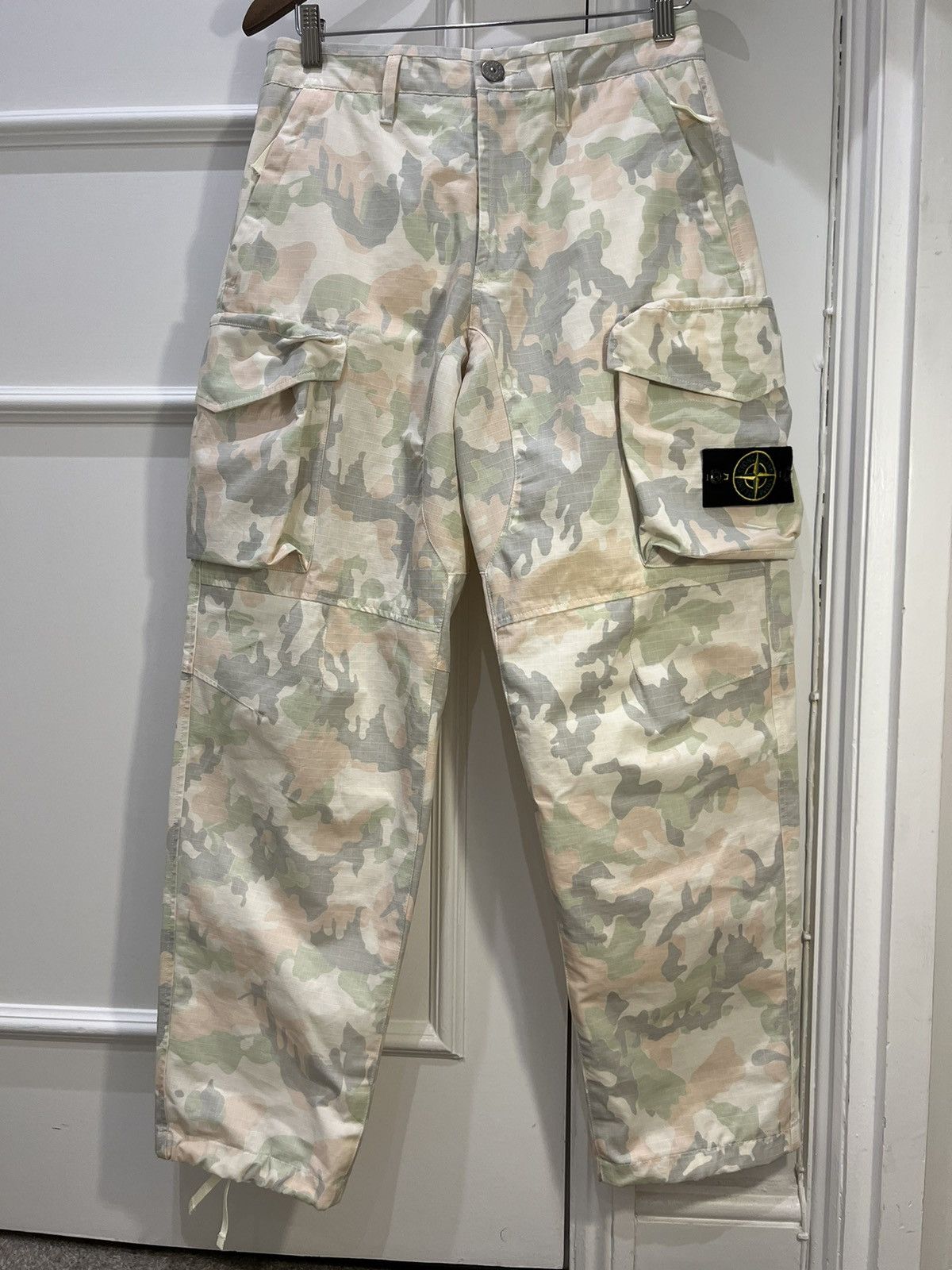 Supreme Supreme Stone Island Reactive Ice Camo Ripstop Cargo Pant