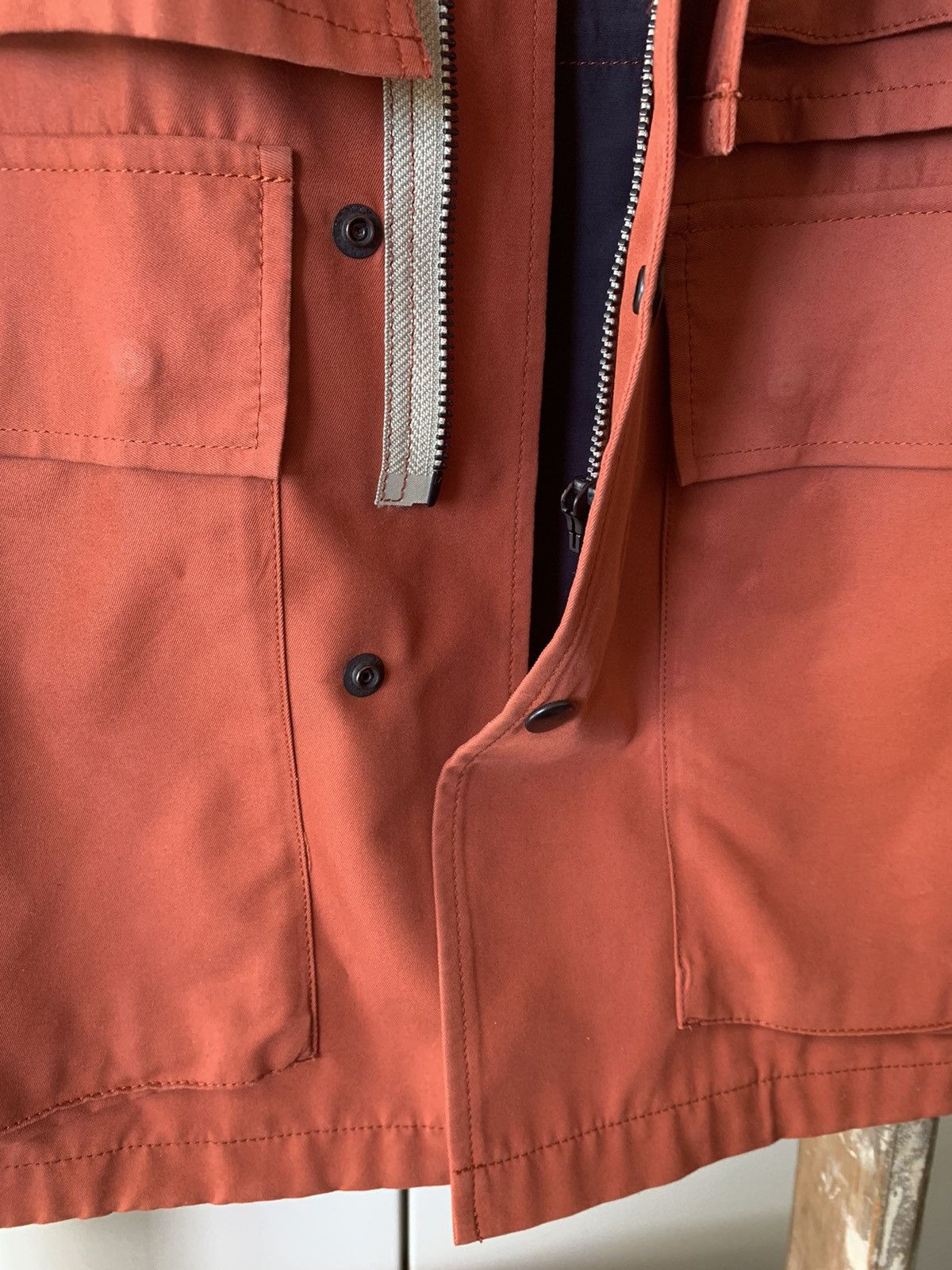 N.Hoolywood N. HOLLYWOOD CARGO POCKET PARKA JACKET Size US S / EU 44-46 / 1 - 8 Thumbnail