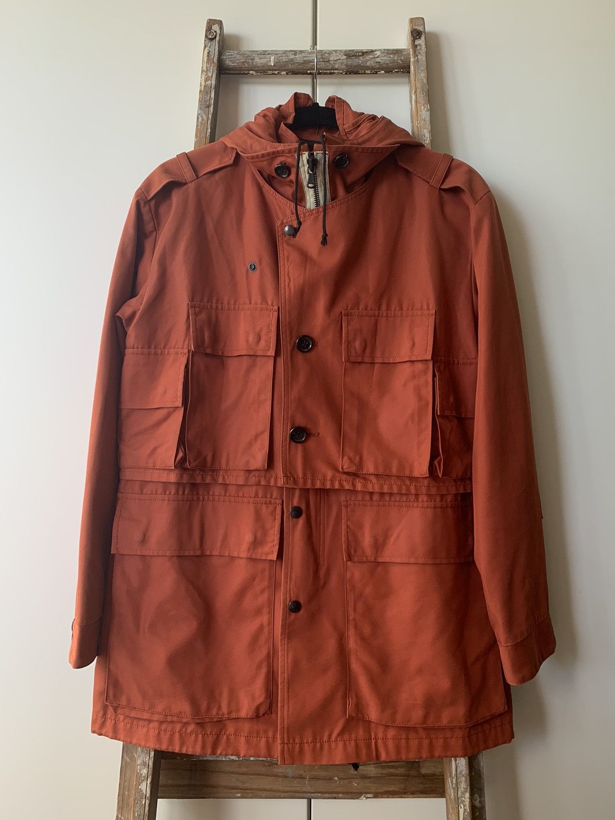N.Hoolywood N. HOLLYWOOD CARGO POCKET PARKA JACKET Size US S / EU 44-46 / 1 - 1 Thumbnail