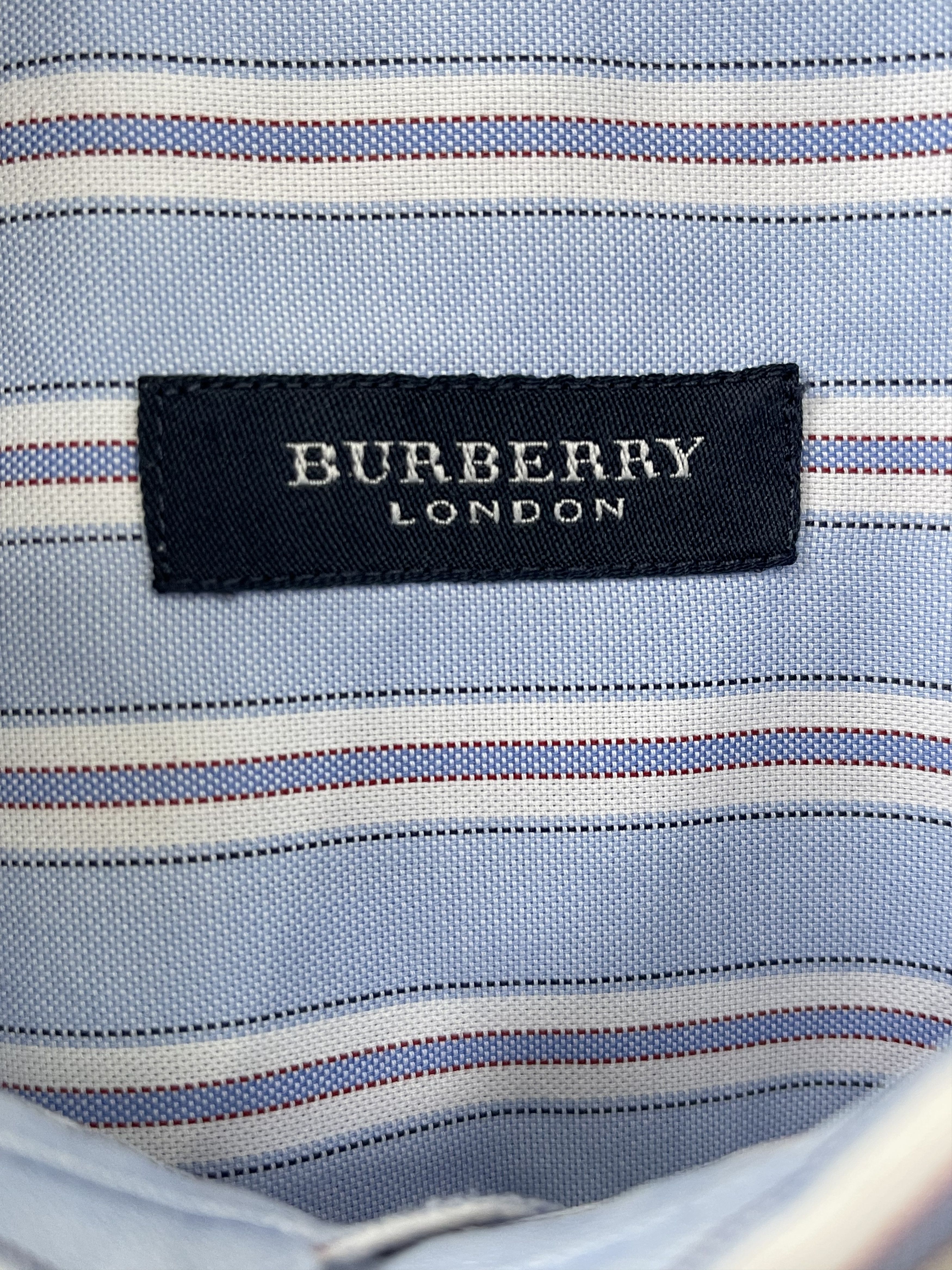 Burberry 🔥 vintage Burberry shirt striped size xxl Size US XXL / EU 58 / 5 - 3 Thumbnail