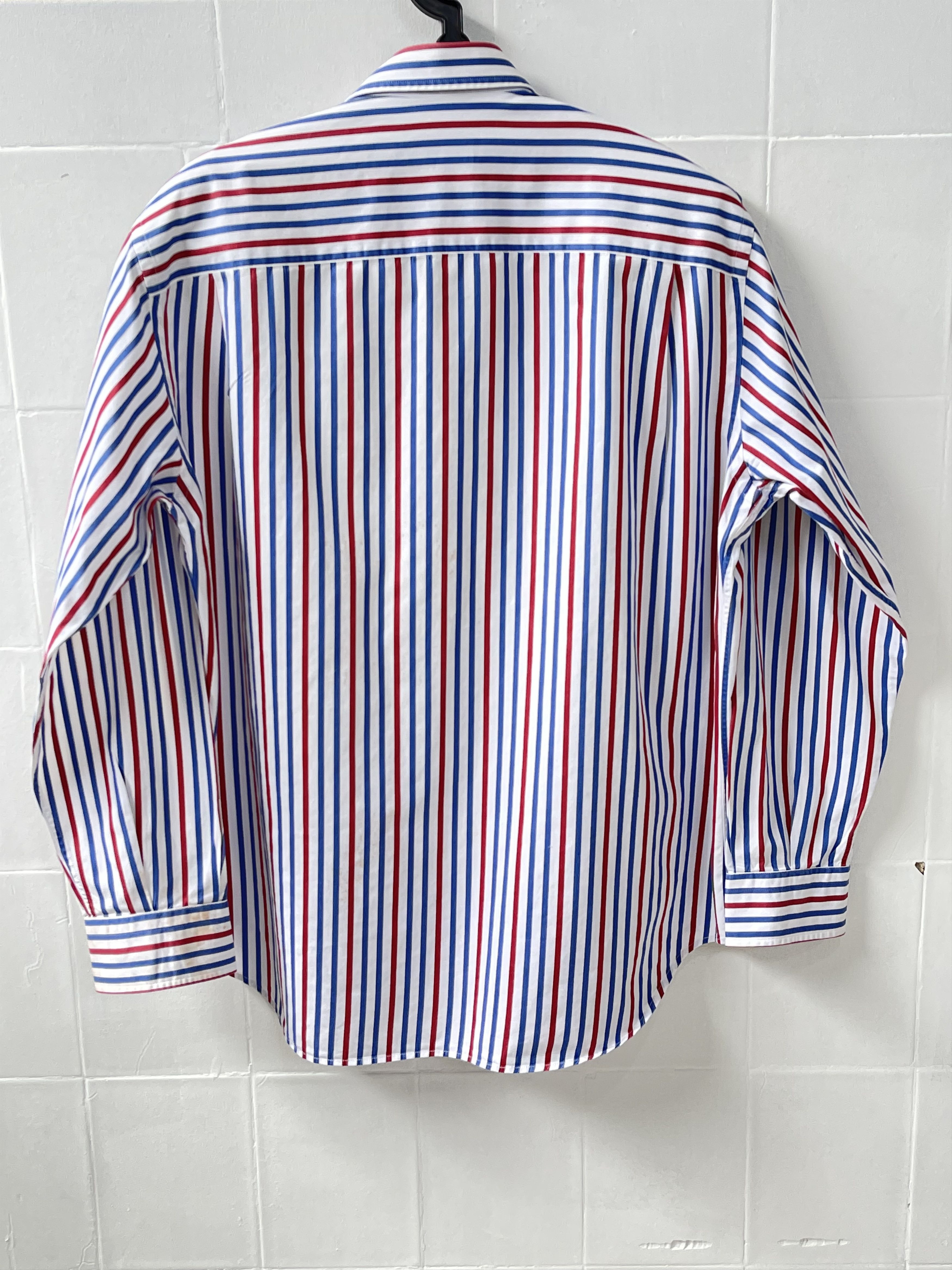 Burberry 🔥 Burberry striped shirt luxury classic multicolored size L Size US L / EU 52-54 / 3 - 7 Thumbnail