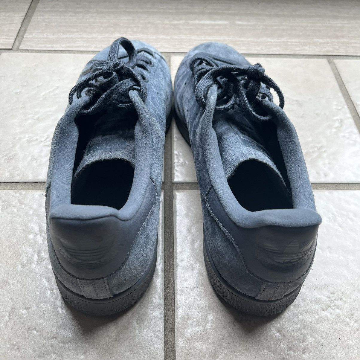 Adidas Adidas Stan Smith Charcoal Suede Grailed
