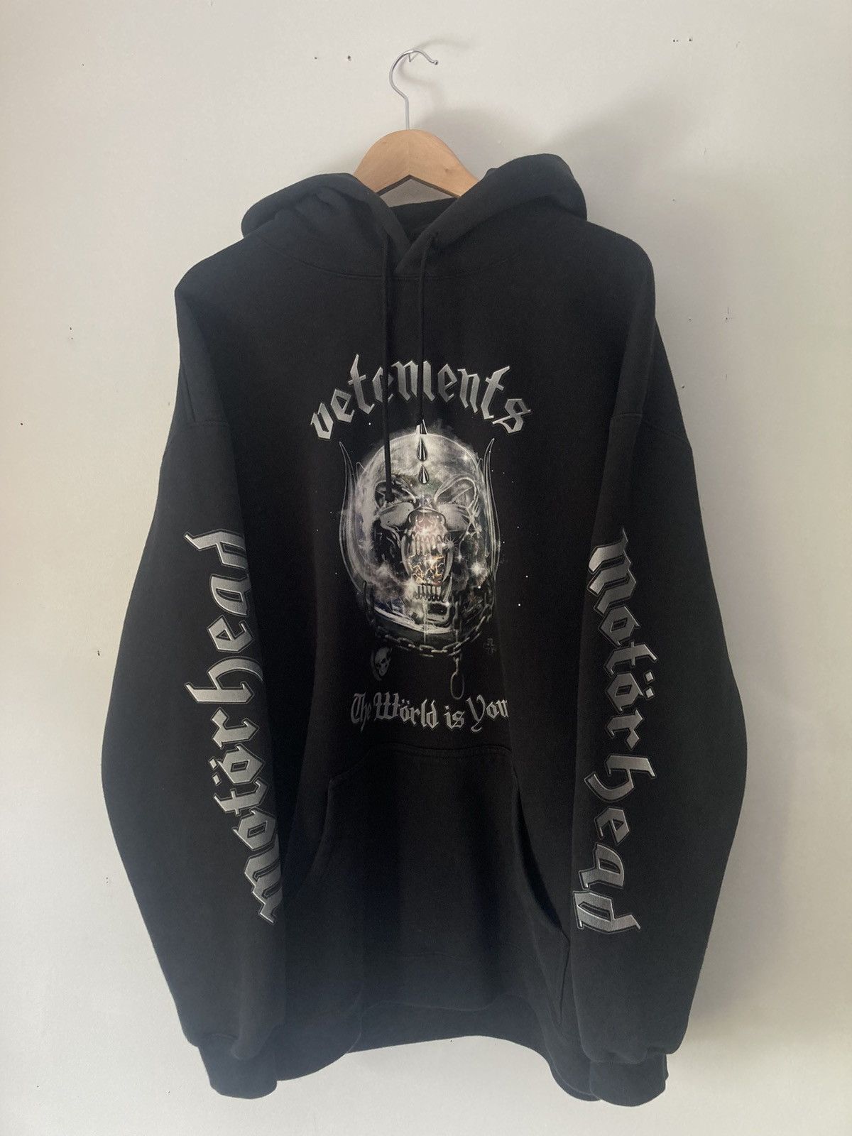 Vetements Vetements Motorhead Hoodie | Grailed