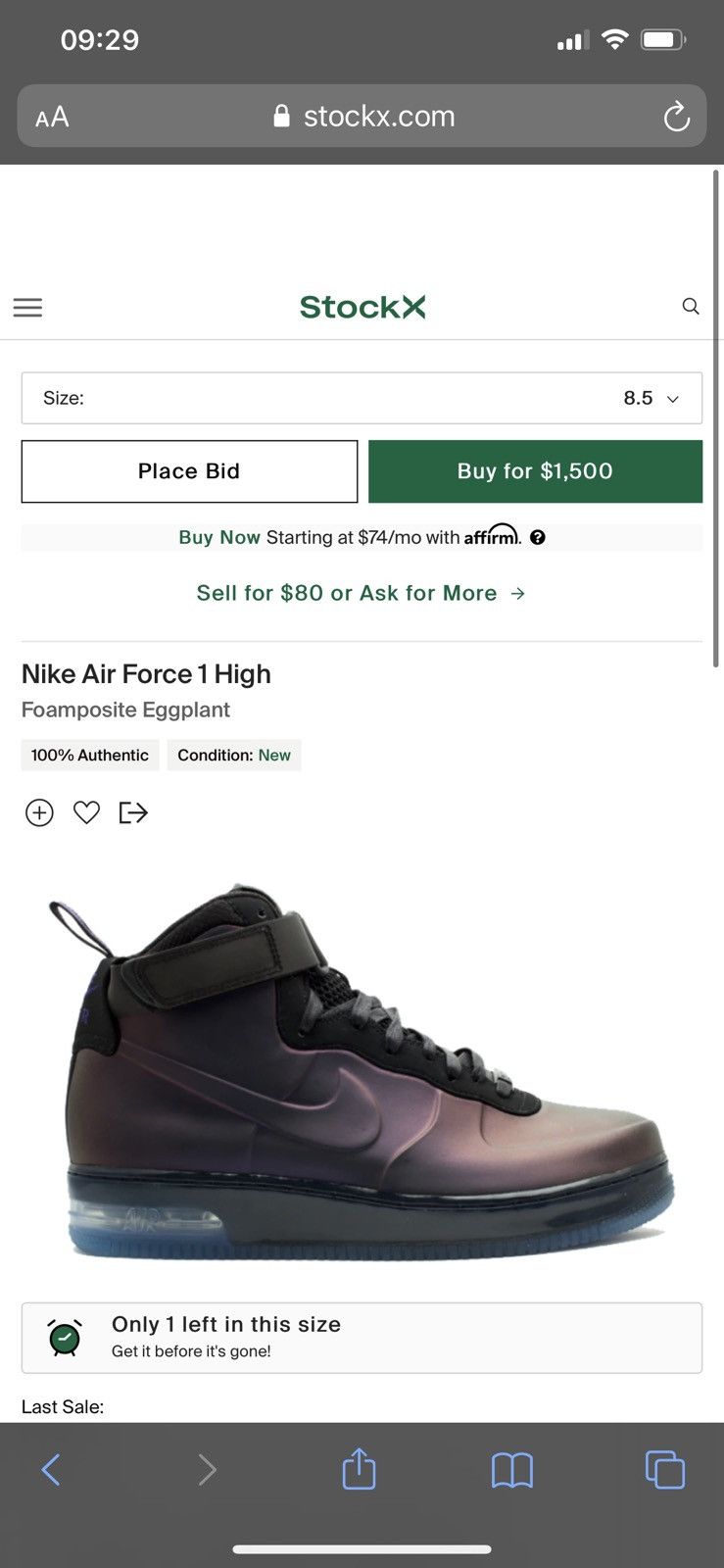 Nike Air Force 1 Foamposite Kobe 2011 Grailed