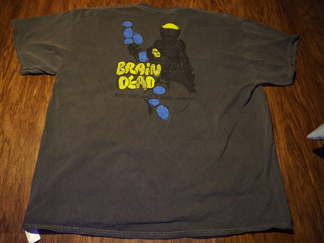 Brain Dead INVASION T-SHIRT - WASHED BLACK Size US XL / EU 56 / 4 - 7 Thumbnail