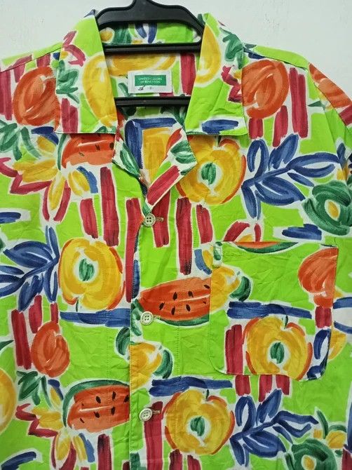 United Colors Of Benetton United colors of Benetton Fruit Art Shirt Size US L / EU 52-54 / 3 - 3 Thumbnail