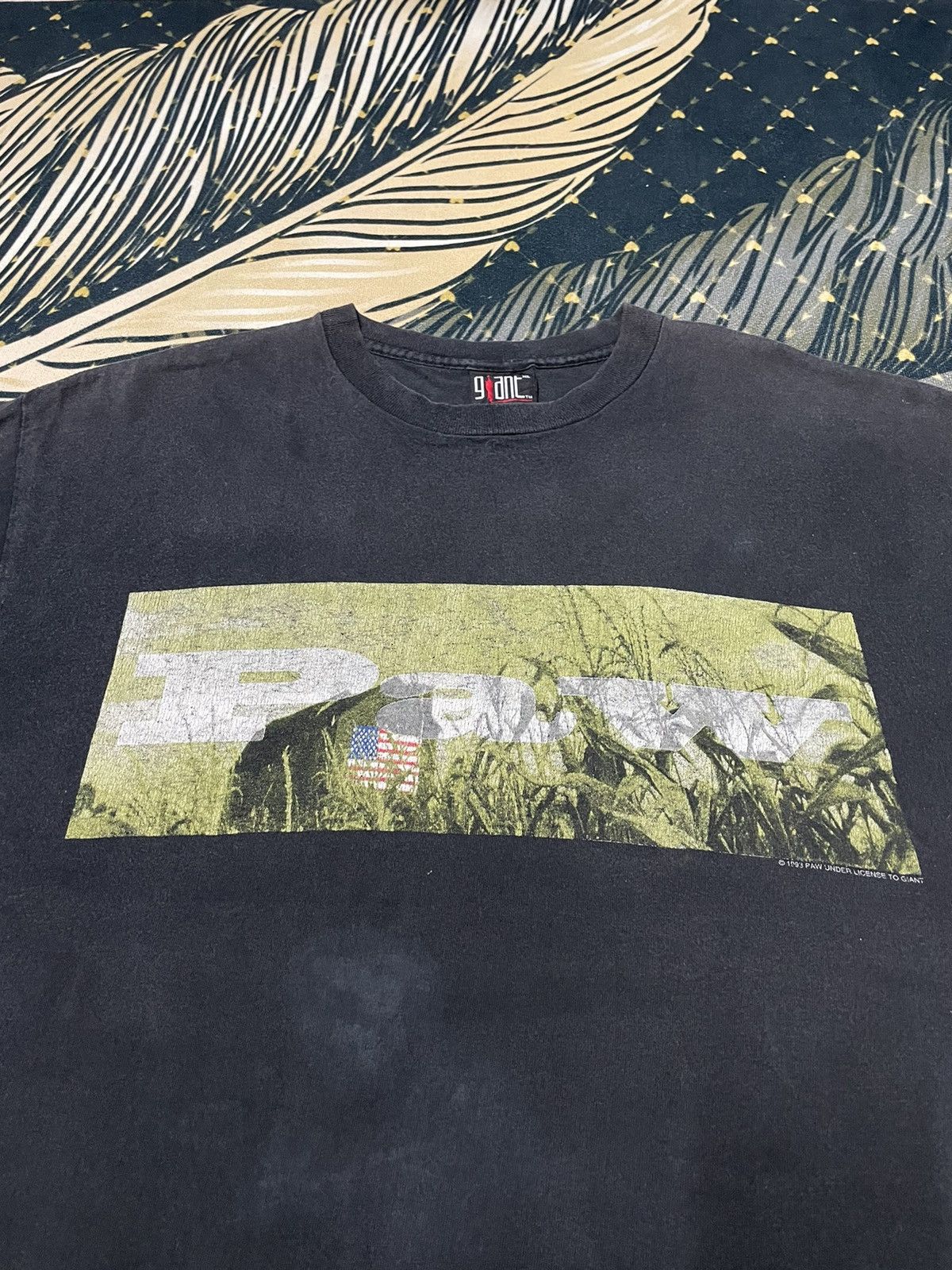 Band Tees × Vintage Vintage Paw Band Tee 1993s Hometown Heroes Size US XL / EU 56 / 4 - 2 Thumbnail