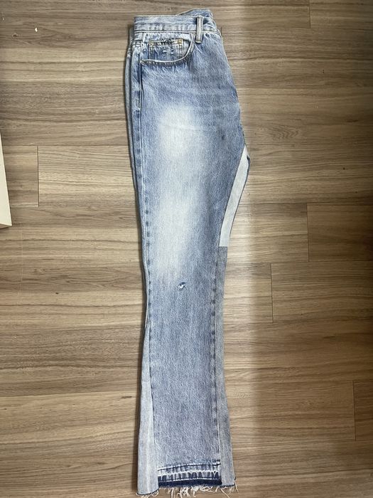 Mnml B221 Flare Denim Blue Grailed