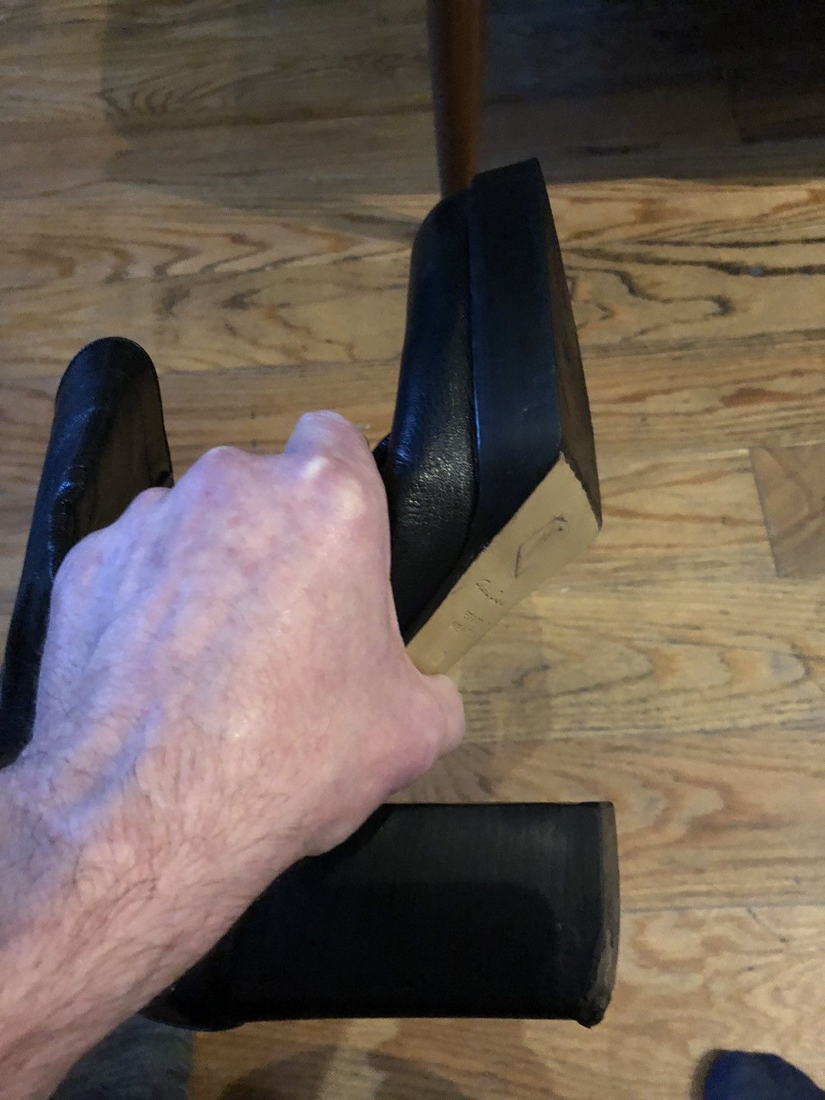 Rick Owens Destroy leather heels boots Size US 9 / EU 42 - 10 Thumbnail