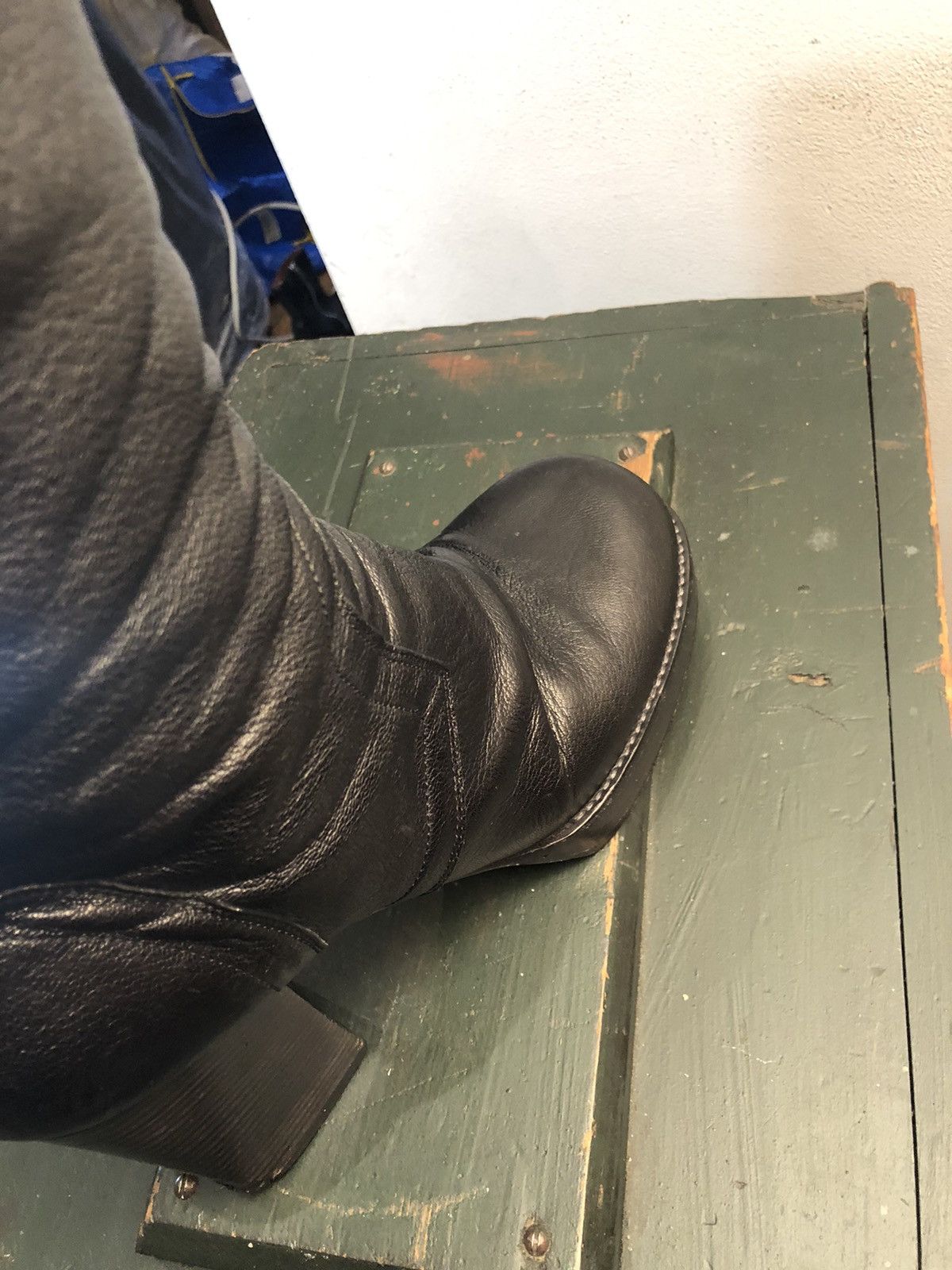 Rick Owens Destroy leather heels boots Size US 9 / EU 42 - 4 Thumbnail
