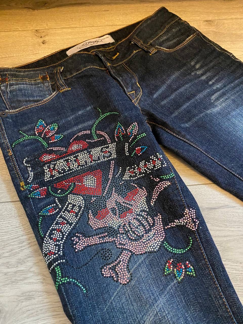 Christian Audigier Ed Hardy Christian Audigier jeans WMNS Size US 28 / EU 44 - 3 Thumbnail