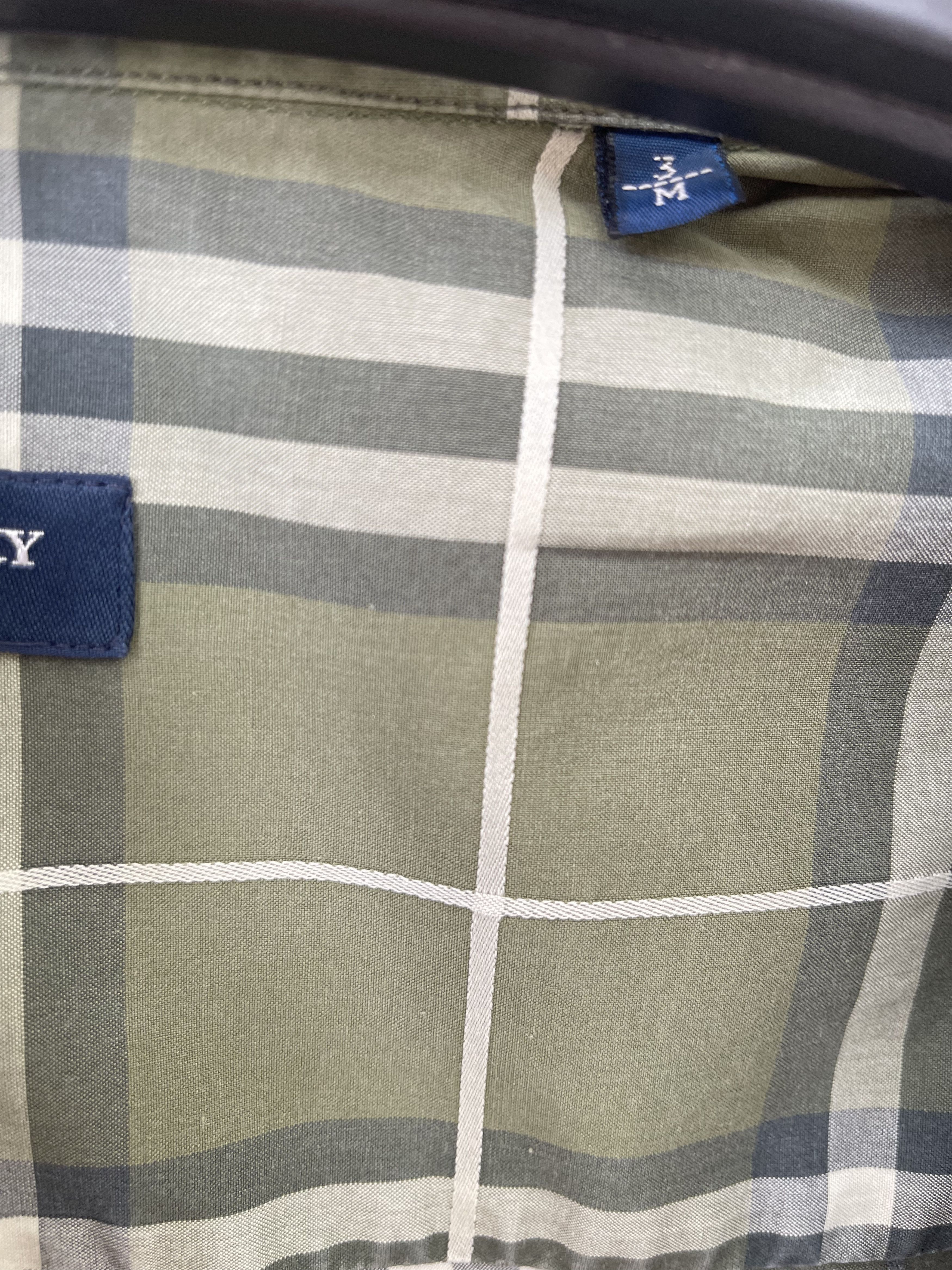 Burberry Burberry shirt novacheck green rare size M Size US M / EU 48-50 / 2 - 6 Thumbnail