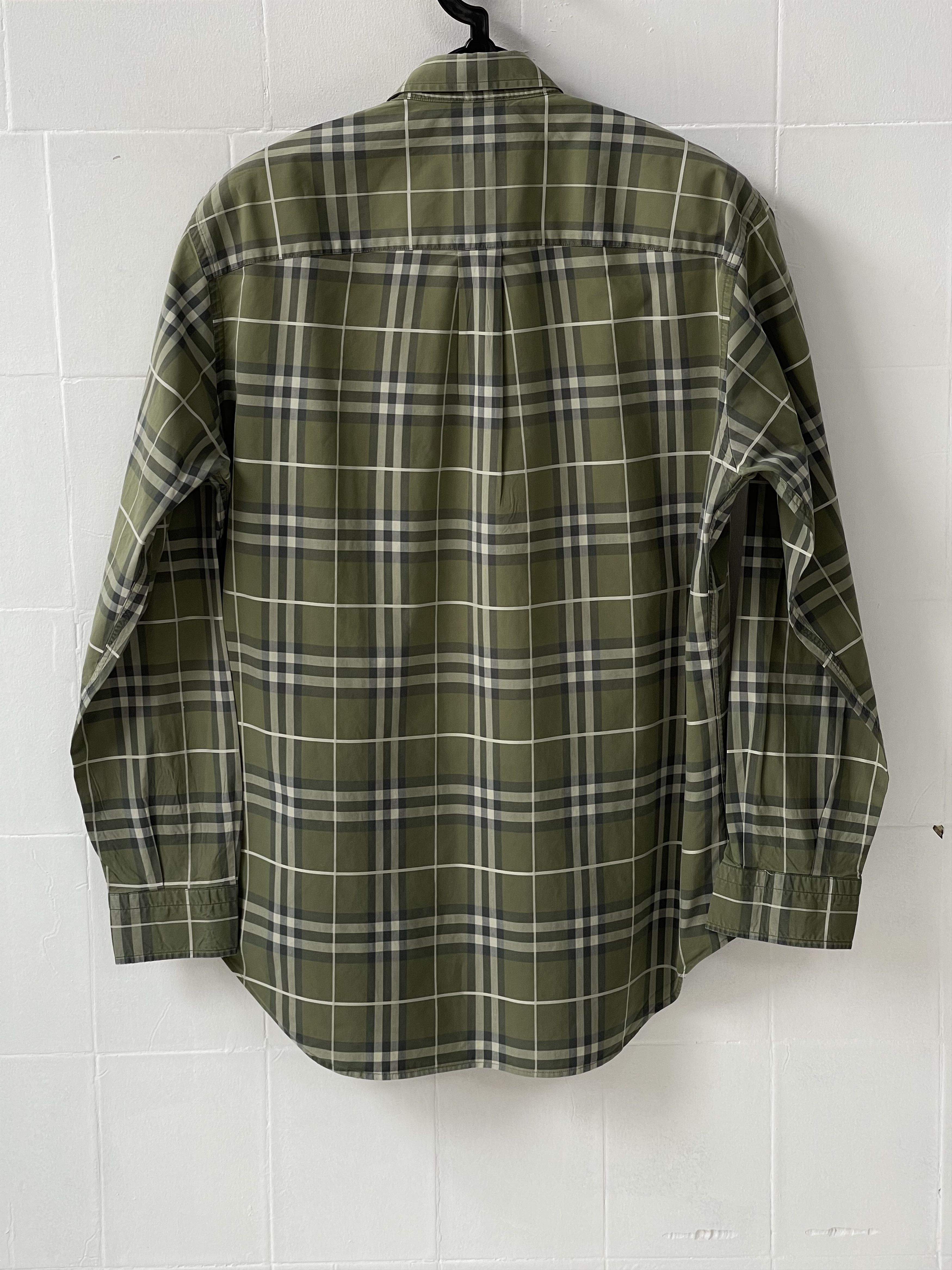 Burberry Burberry shirt novacheck green rare size M Size US M / EU 48-50 / 2 - 3 Thumbnail