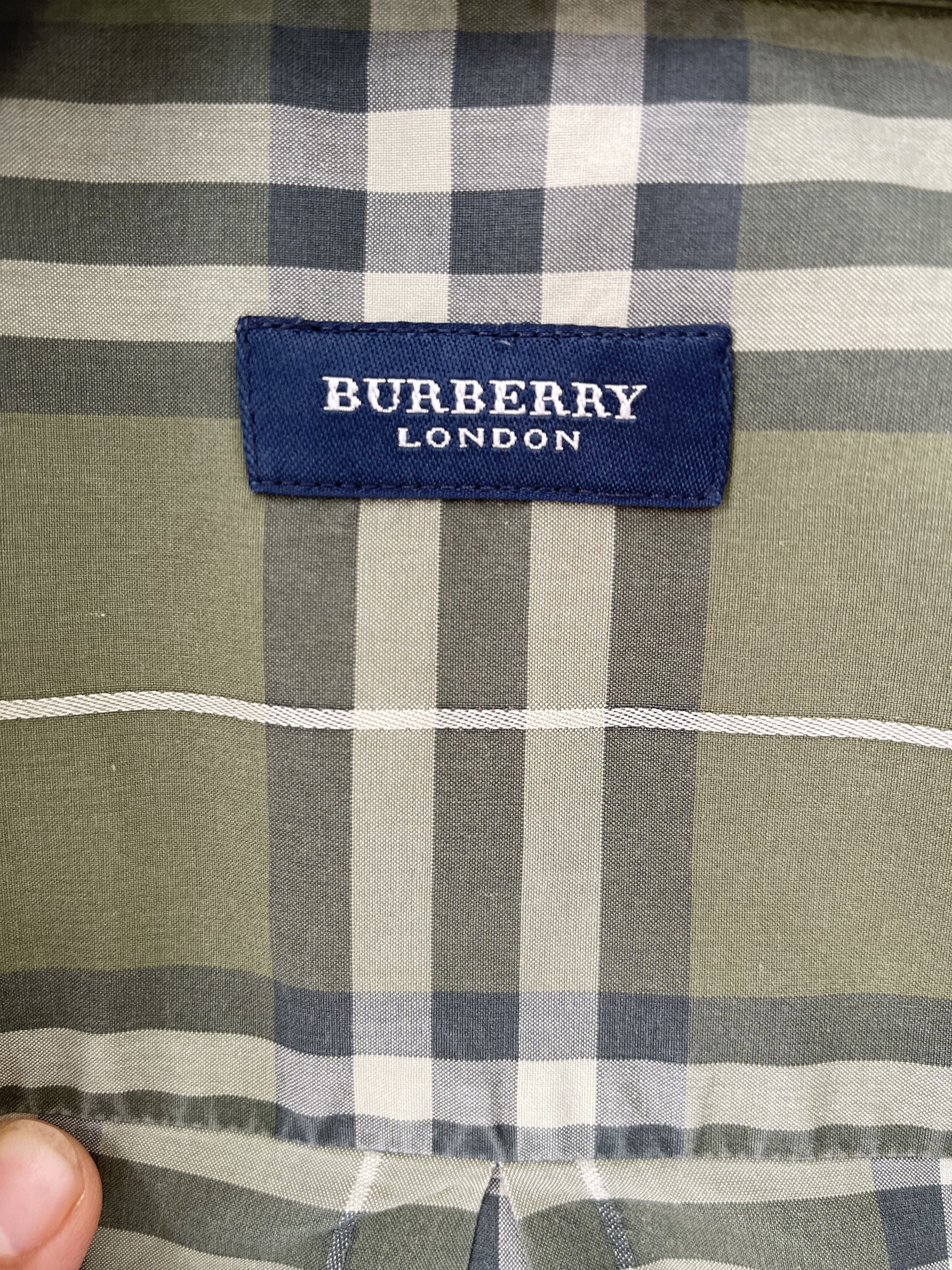 Burberry Burberry shirt novacheck green rare size M Size US M / EU 48-50 / 2 - 5 Thumbnail