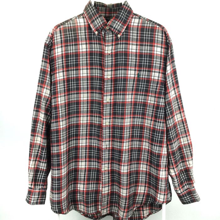 Polo Ralph Lauren H37 XXXTENTACION POLO RALPH LAUREN FLANNEL PLAID ...