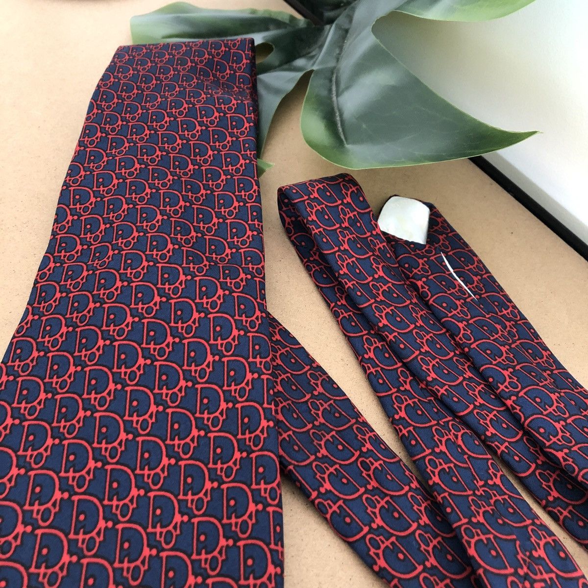 Christian Dior Monsieur × Dior Vintage Christian Dior Monogram Tie Size ONE SIZE - 3 Thumbnail