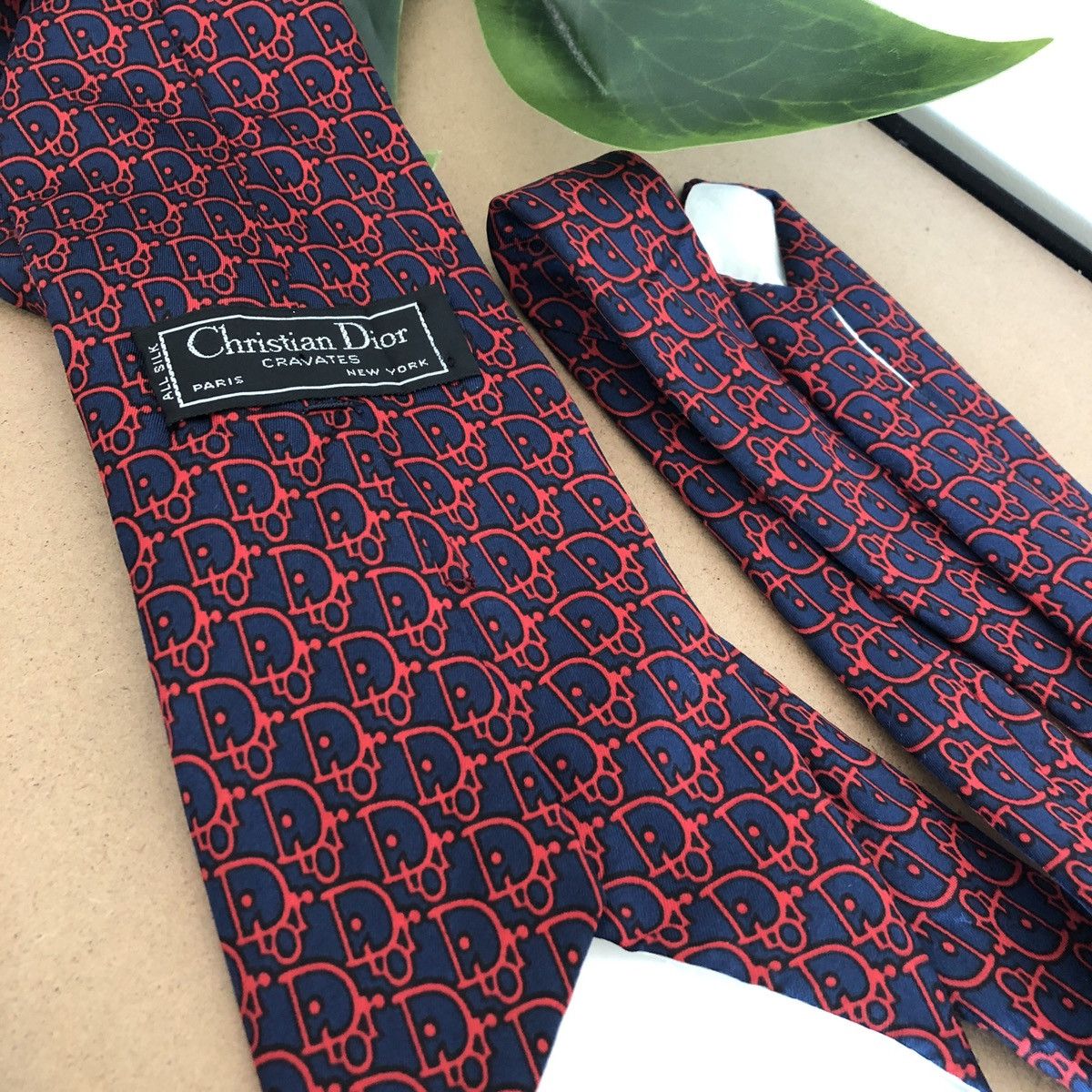 Christian Dior Monsieur × Dior Vintage Christian Dior Monogram Tie Size ONE SIZE - 4 Thumbnail