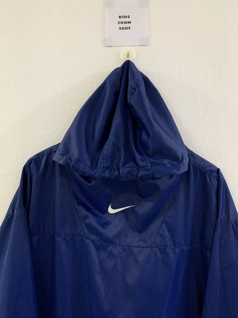 Nike Vintage 2000s Nike Center Swoosh Windbreaker Size US M / EU 48-50 / 2 - 3 Thumbnail