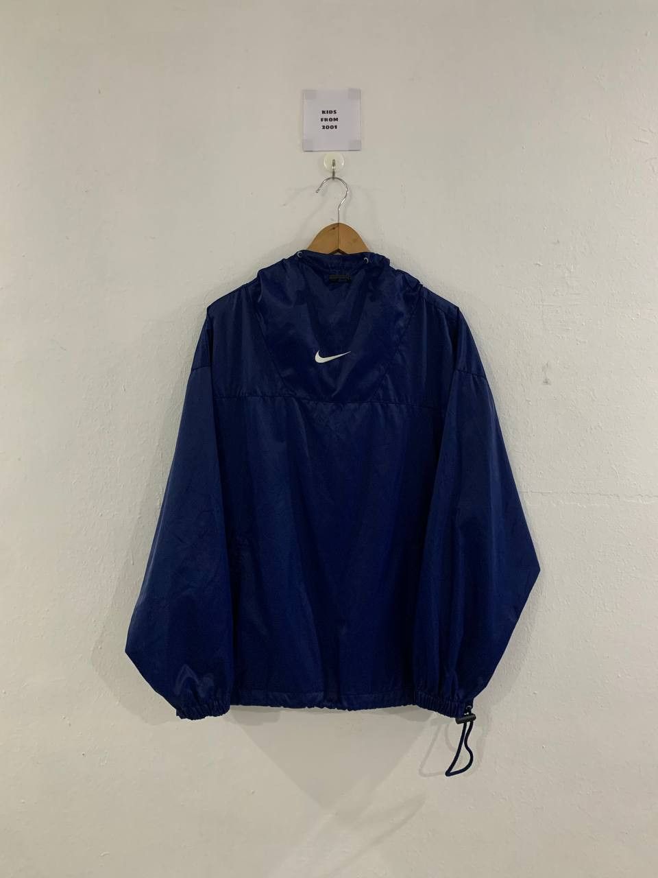 Nike Vintage 2000s Nike Center Swoosh Windbreaker Size US M / EU 48-50 / 2 - 1 Thumbnail