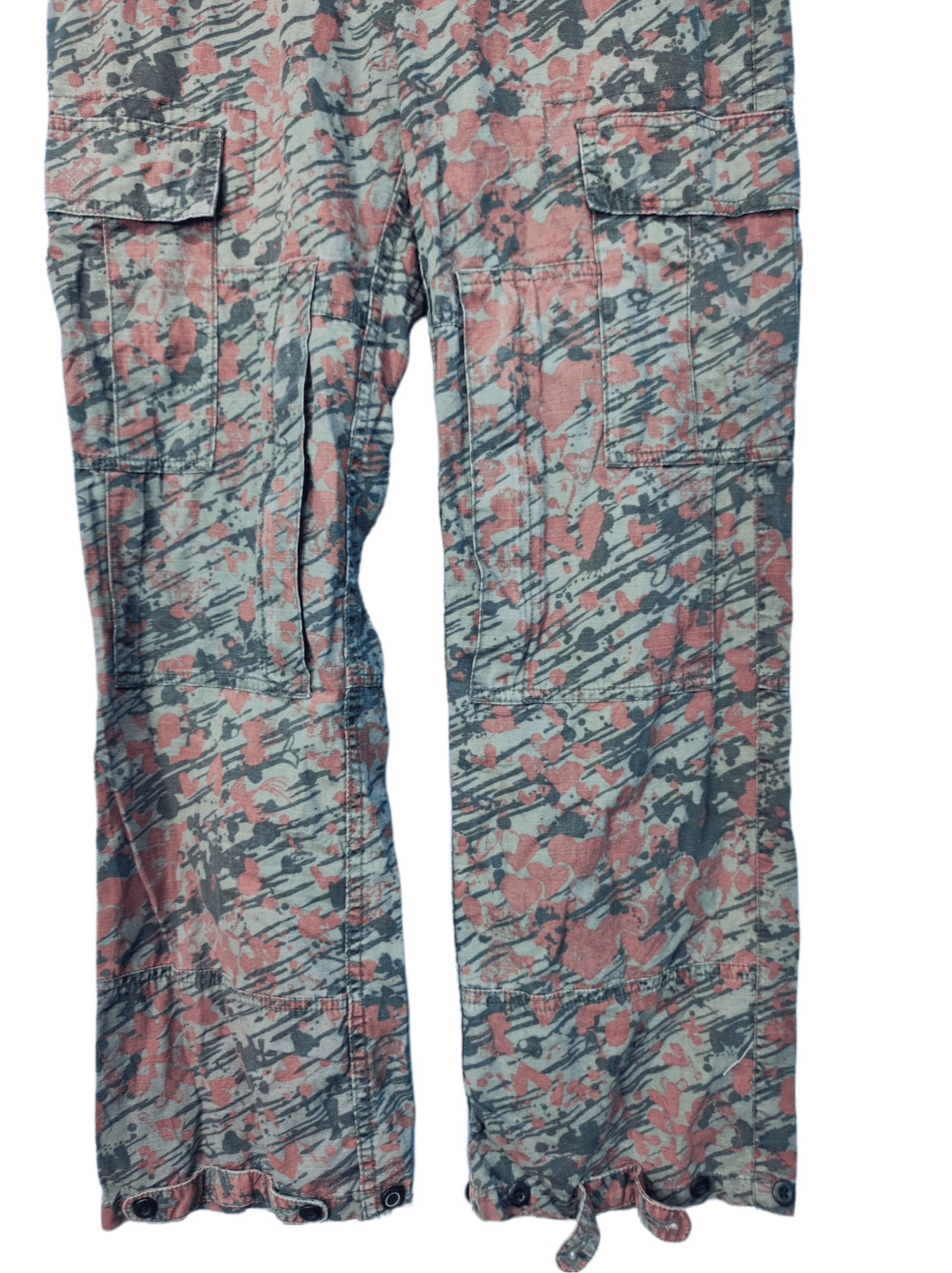 Designer × PPFM PPFM Tactical Cargo Pants Digital Camouflage Size US 34 / EU 50 - 8 Thumbnail