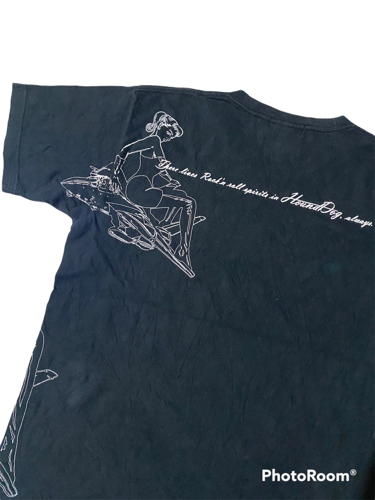 Band Tees Vintage Phantomline Hound Dog Rock Japan Shirt Size US L / EU 52-54 / 3 - 4 Thumbnail
