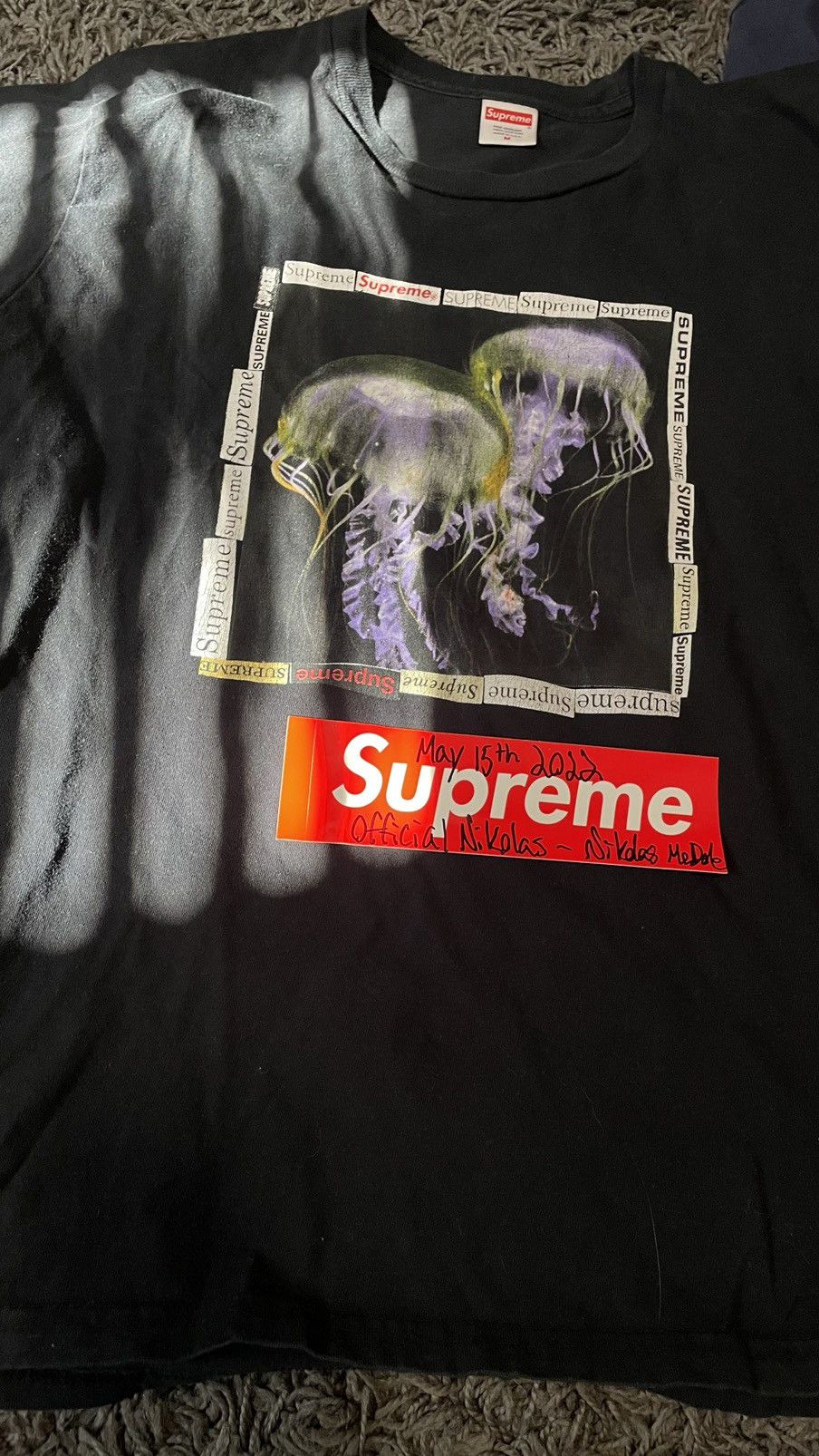 Supreme jellyfish tee cheap