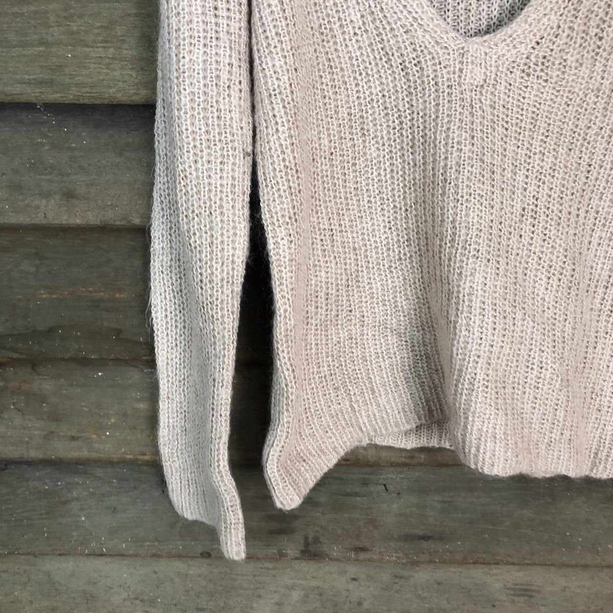 Homespun Knitwear × Japanese Brand × LOWRYS FARM Lowrys Farm Pink japan Knitwear #6830 Size US M / EU 48-50 / 2 - 4 Thumbnail