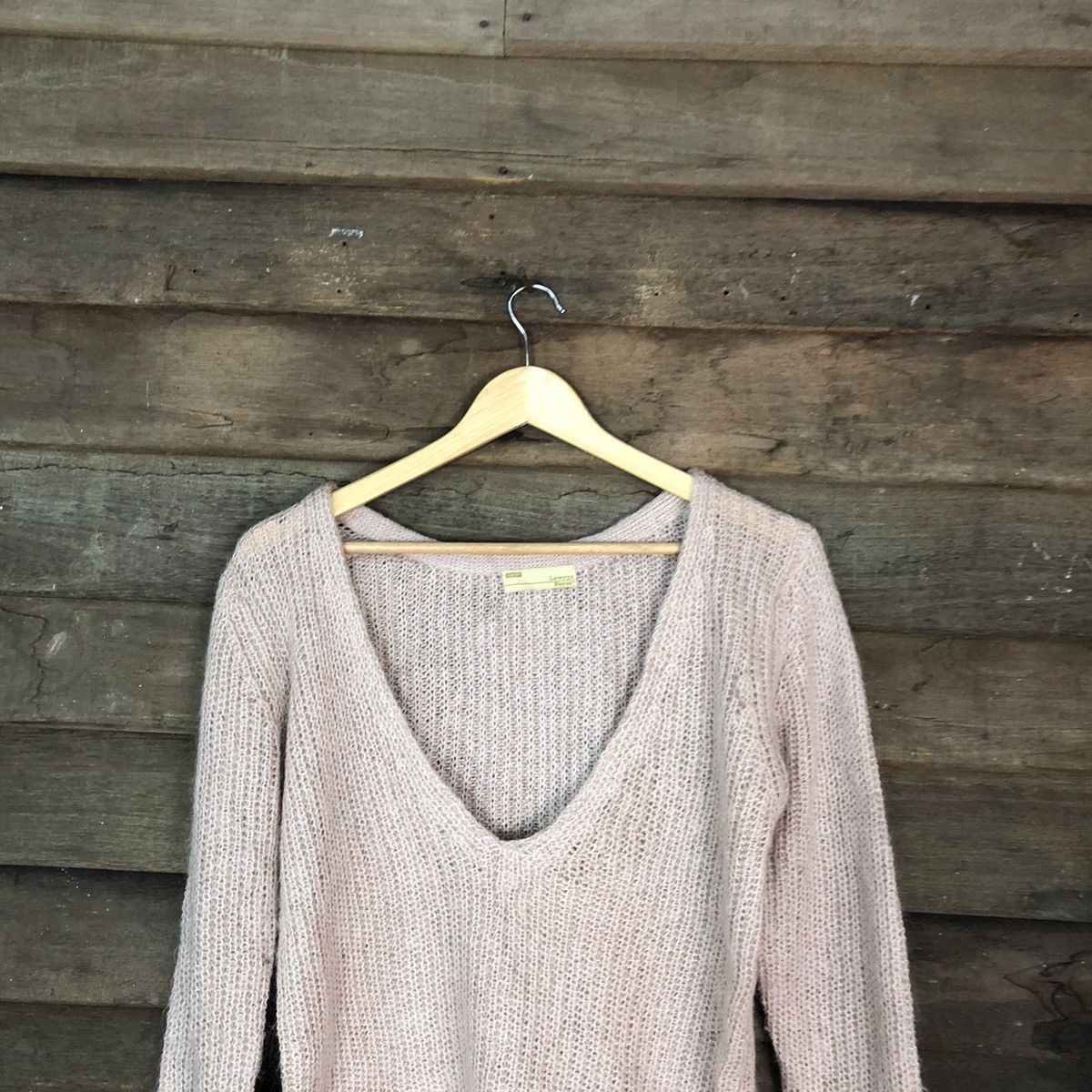 Homespun Knitwear × Japanese Brand × LOWRYS FARM Lowrys Farm Pink japan Knitwear #6830 Size US M / EU 48-50 / 2 - 2 Thumbnail