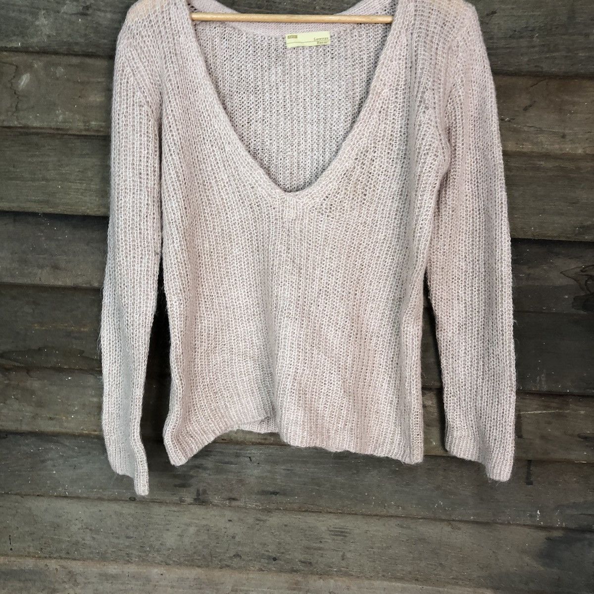 Homespun Knitwear × Japanese Brand × LOWRYS FARM Lowrys Farm Pink japan Knitwear #6830 Size US M / EU 48-50 / 2 - 3 Thumbnail