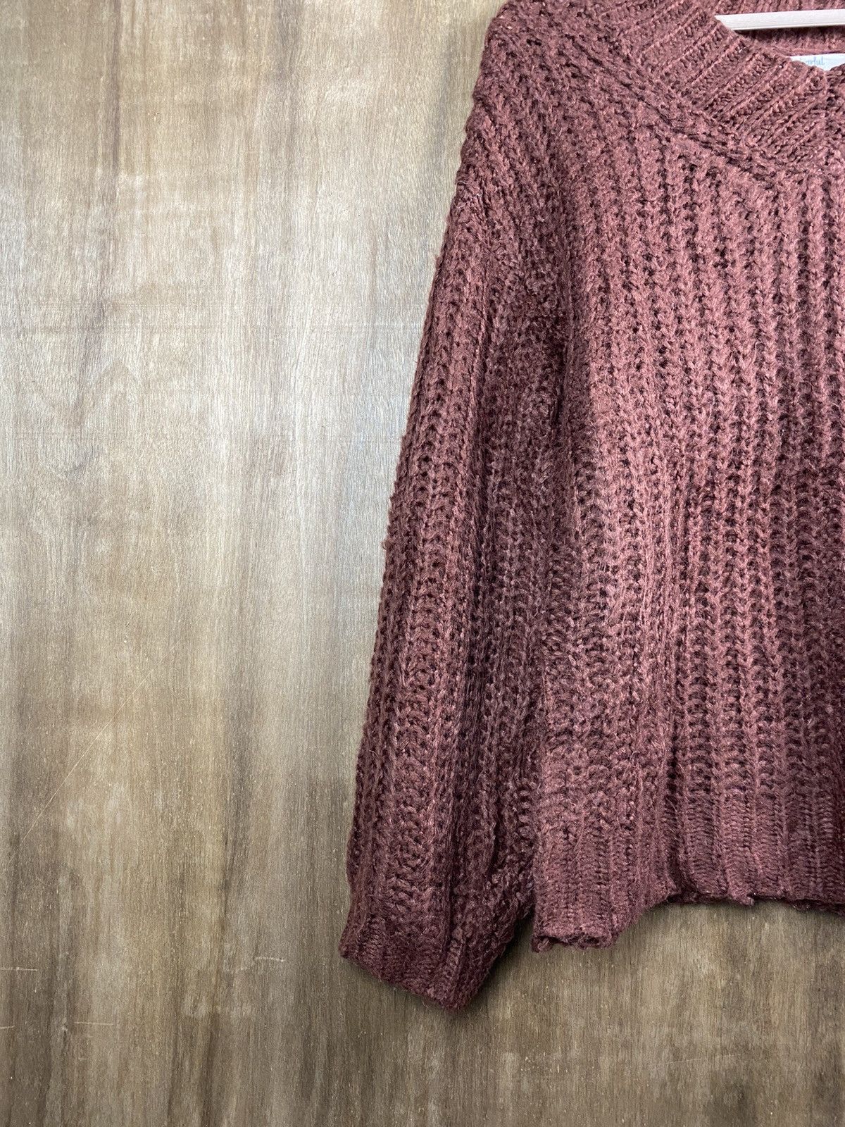 Homespun Knitwear × Japanese Brand Dearful Knitwear mohair shag shaggy japan #Z003 Size US M / EU 48-50 / 2 - 7 Thumbnail