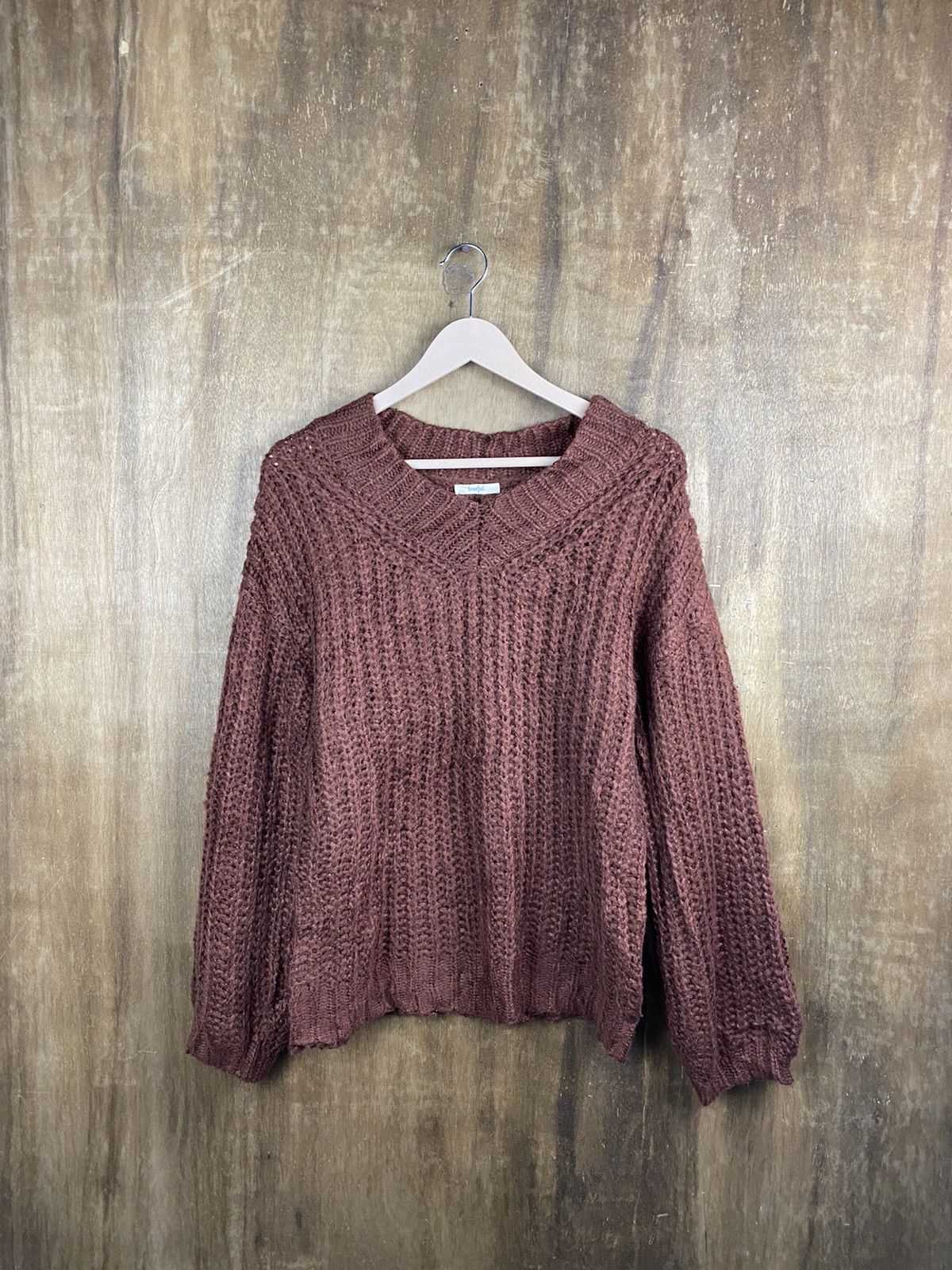 Homespun Knitwear × Japanese Brand Dearful Knitwear mohair shag shaggy japan #Z003 Size US M / EU 48-50 / 2 - 1 Thumbnail