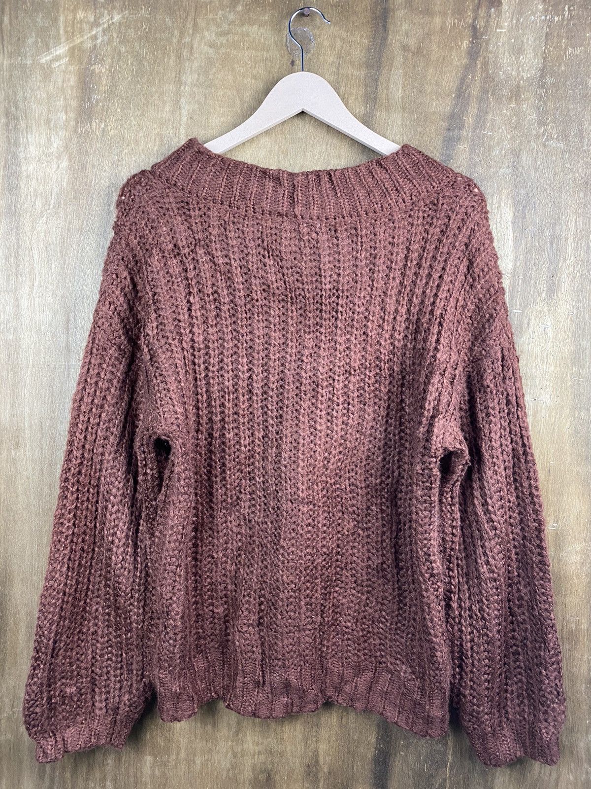 Homespun Knitwear × Japanese Brand Dearful Knitwear mohair shag shaggy japan #Z003 Size US M / EU 48-50 / 2 - 10 Thumbnail